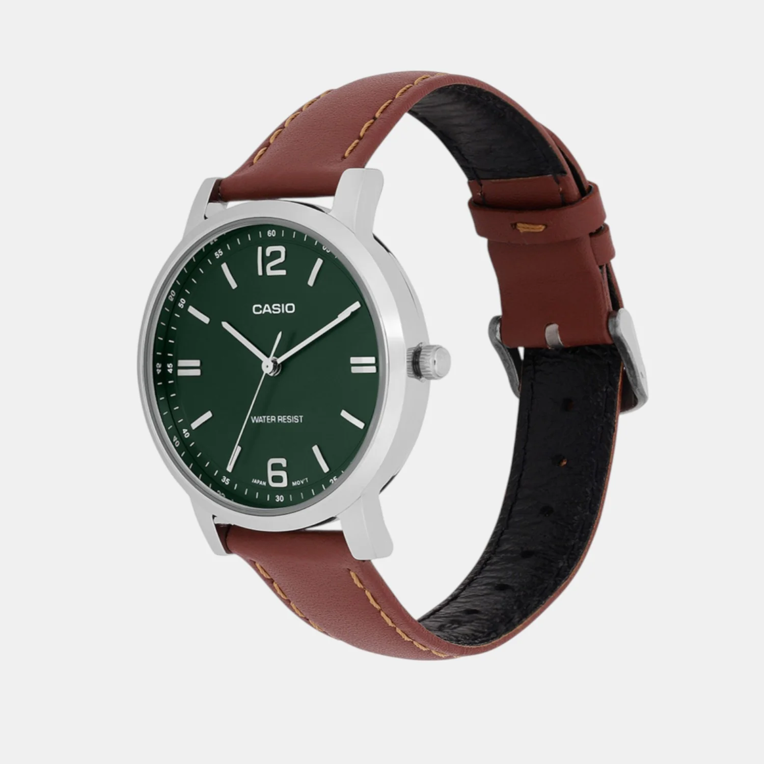 Enticer Women Quartz Green Dial Analog Leather Watch A2447 - Image 4