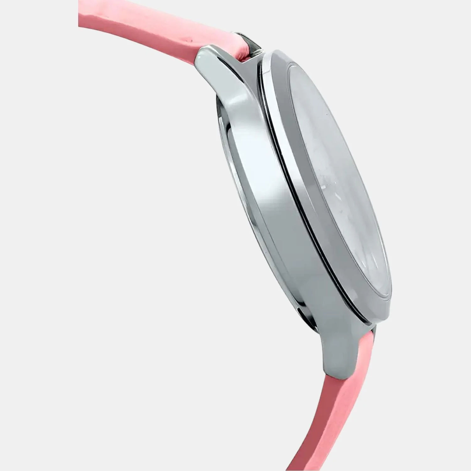 Enticer Women Quartz Pink Dial Multi-Function Leather Watch A1150 - Image 4