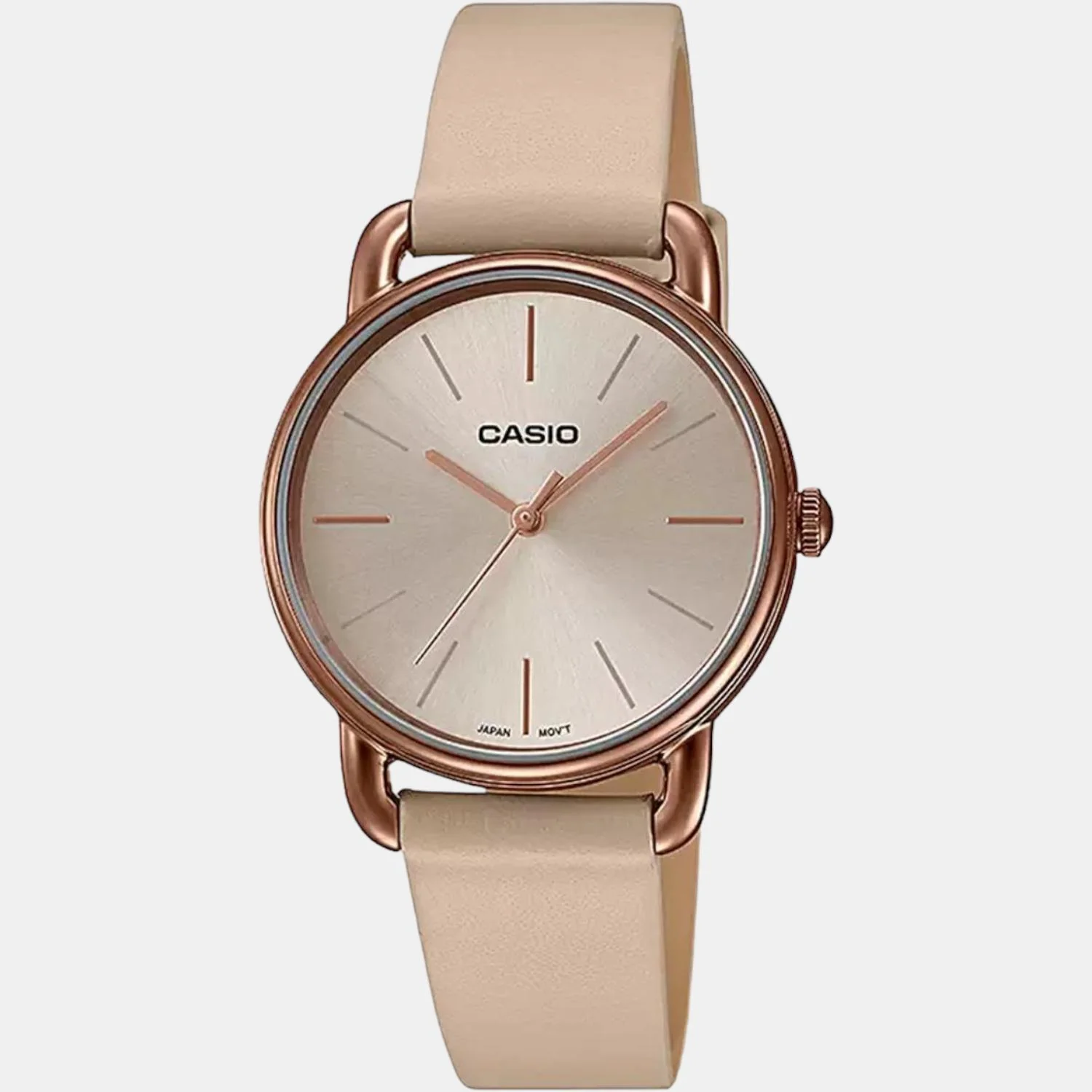 Enticer Women Quartz Rose Gold Dial Analog Leather Watch A1797 - Image 2