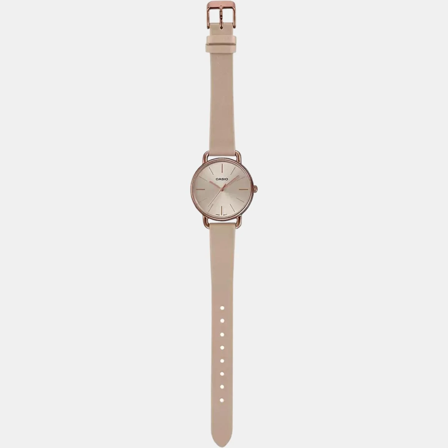 Enticer Women Quartz Rose Gold Dial Analog Leather Watch A1797 - Image 7