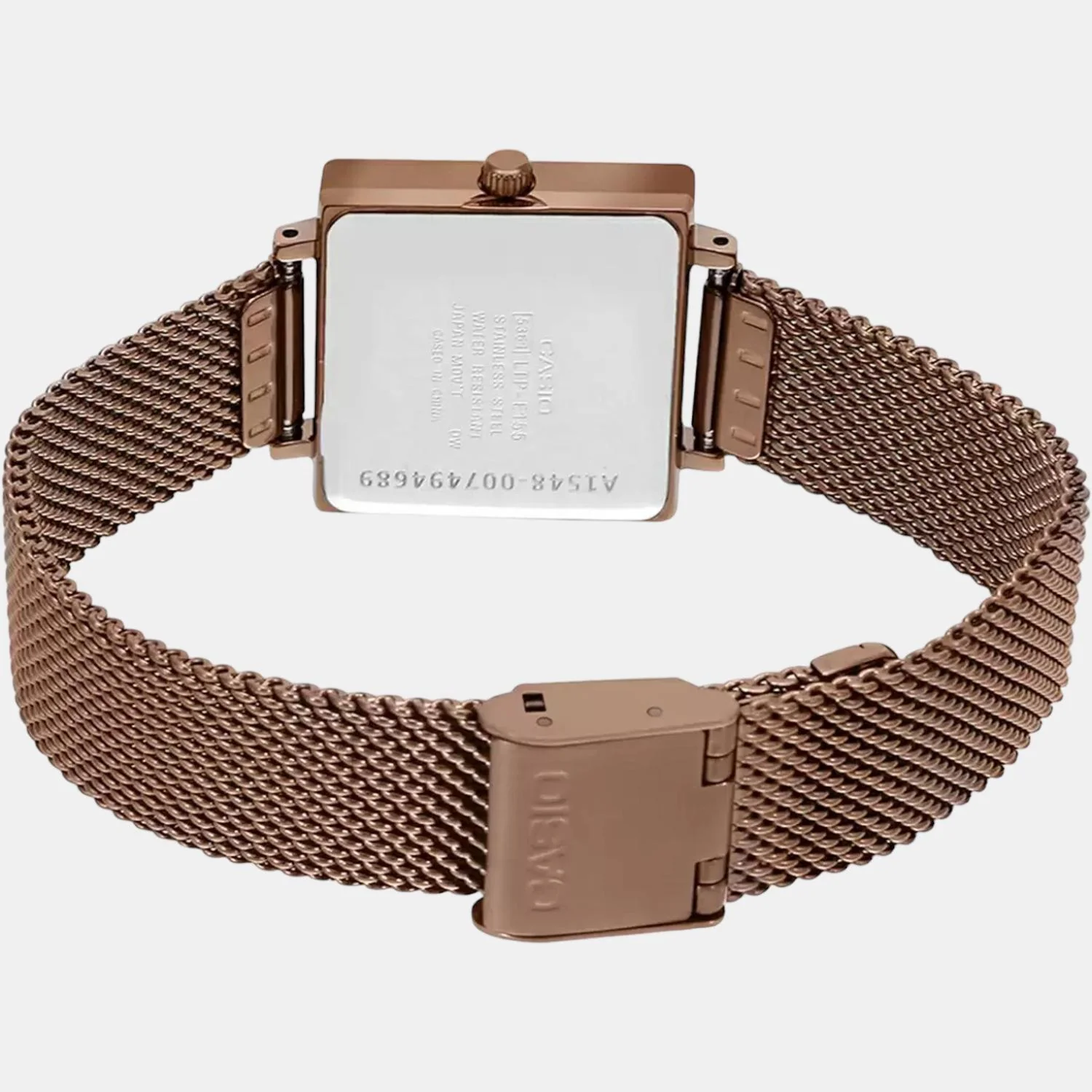 Enticer Women Quartz Beige Dial Analog Mesh Watch A1548 - Image 6