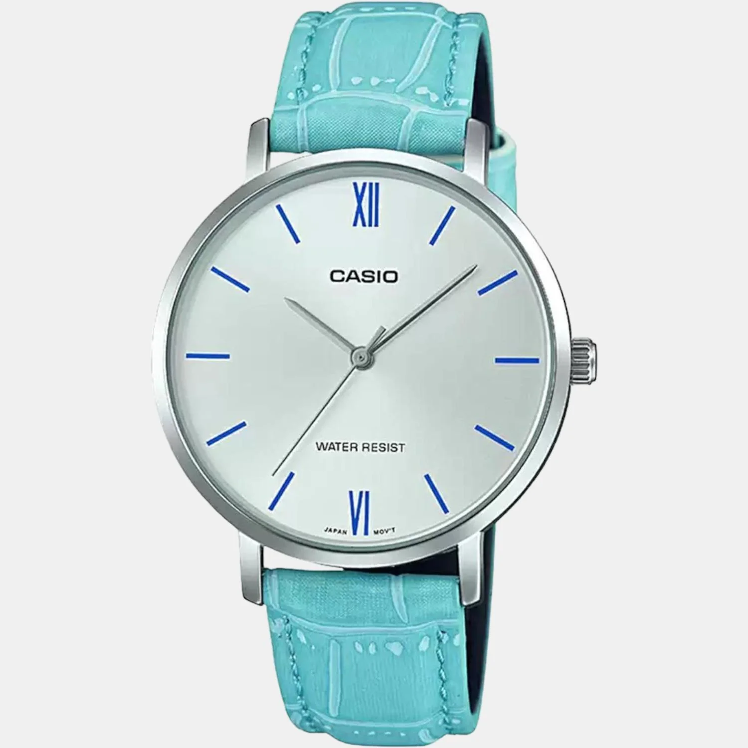 Enticer Women Quartz Silver Dial Analog Leather Watch A1631 - Image 2