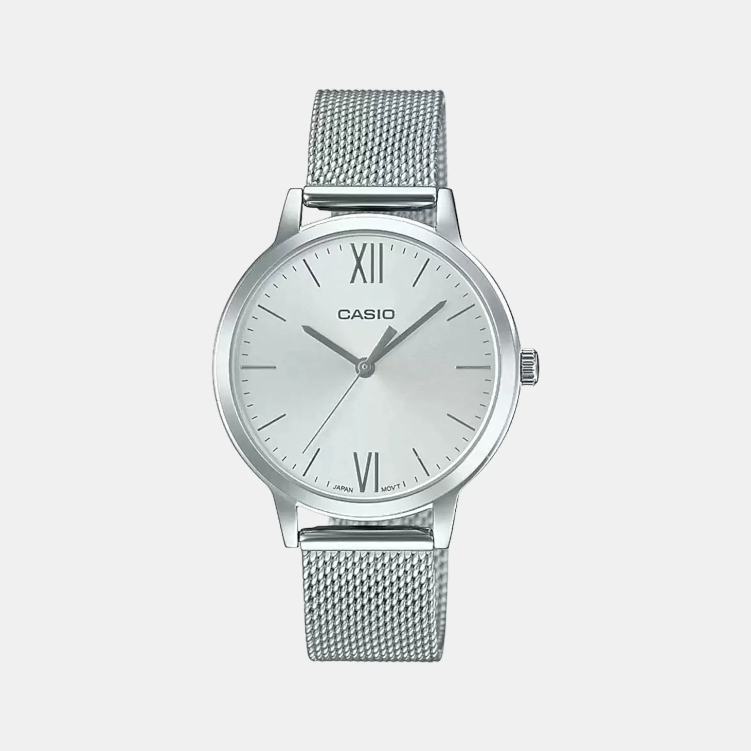 Enticer Women Quartz Silver Dial Analog Stainless Steel Watch A1692