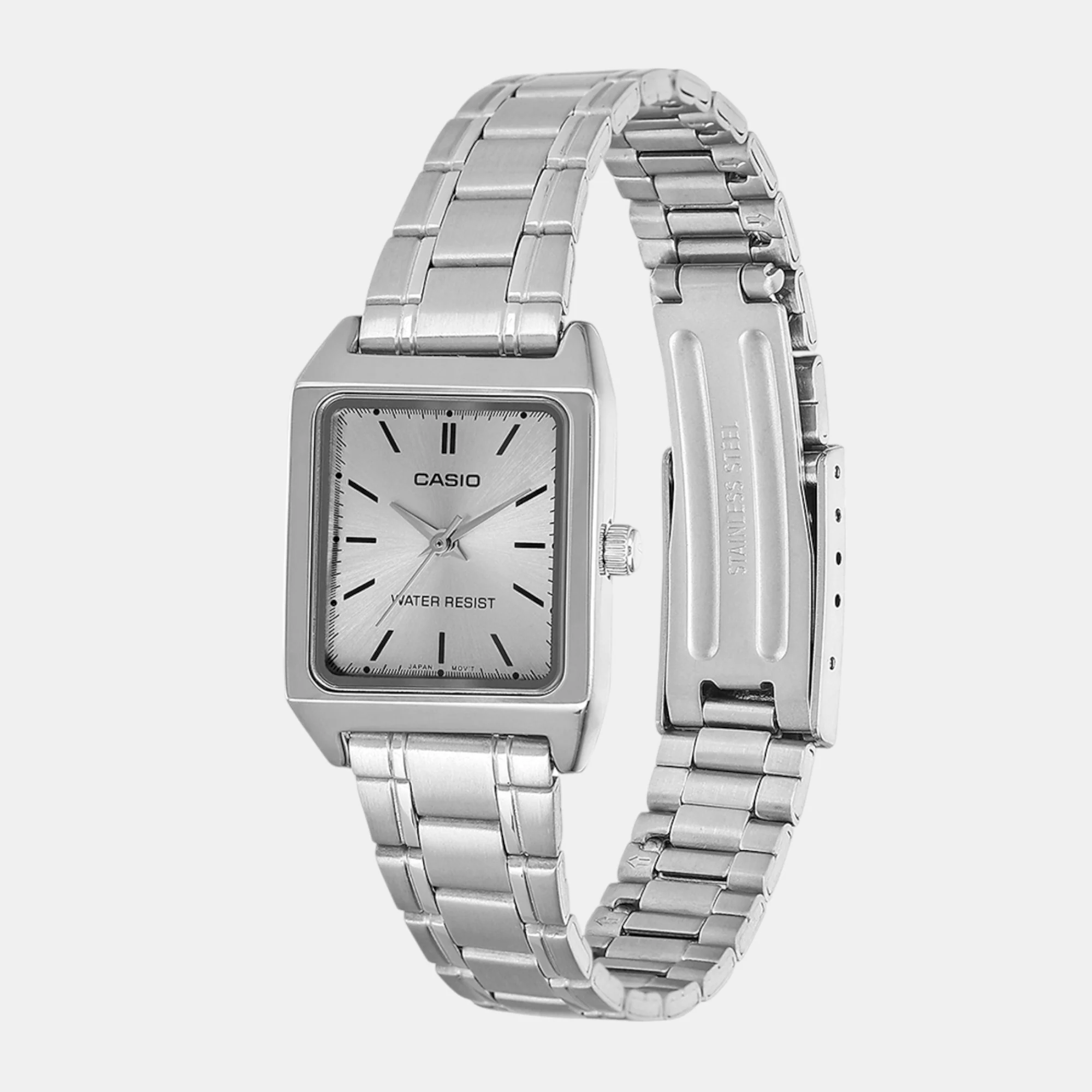Enticer Women Quartz Silver Dial Analog Stainless Steel Watch A2283 - Image 3