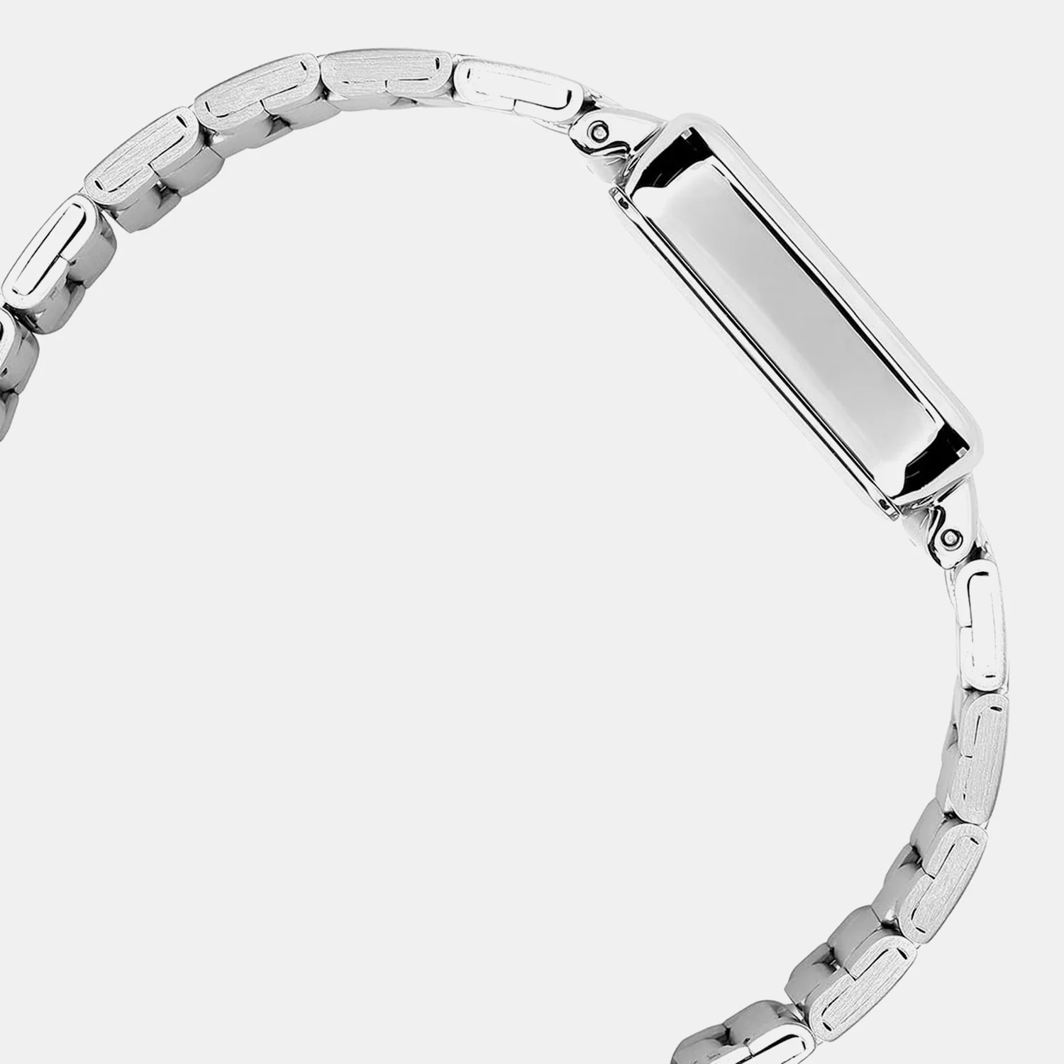Enticer Women Quartz White Dial Analog Stainless Steel Watch A2519 LTP-V009D-7EUDF - Image 2