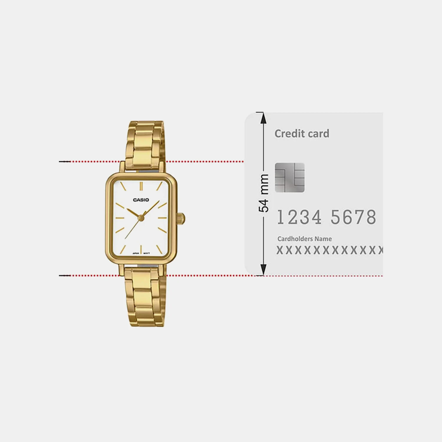 Enticer Women Quartz White Dial Analog Stainless Steel Watch A2520 LTP-V009G-7EUDF - Image 5