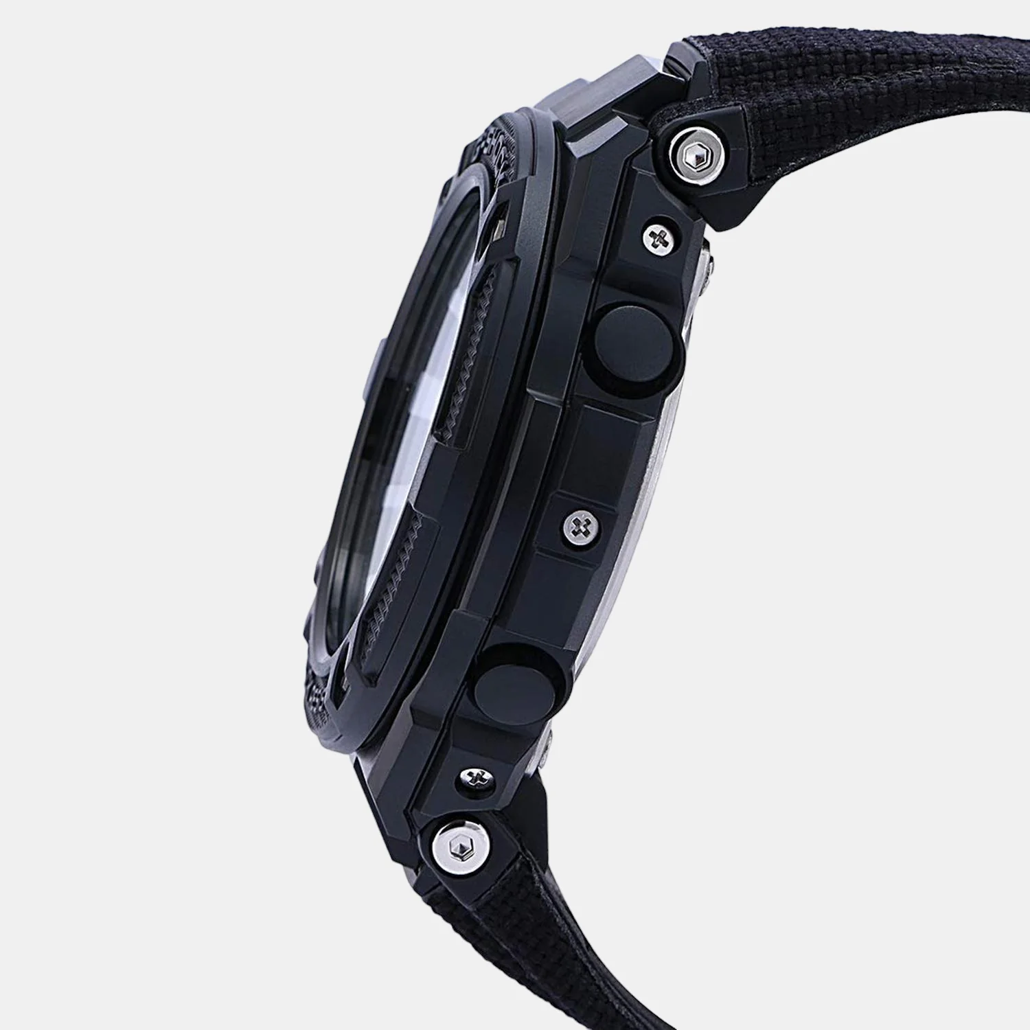 G-Shock Men Quartz Black Dial Analog-Digital Leather Watch G858 - Image 2