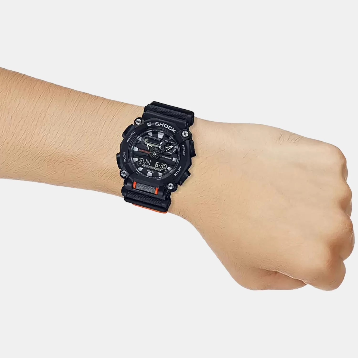 G-Shock Men Quartz Black Dial Analog-Digital Resin Watch G1049 - Image 7