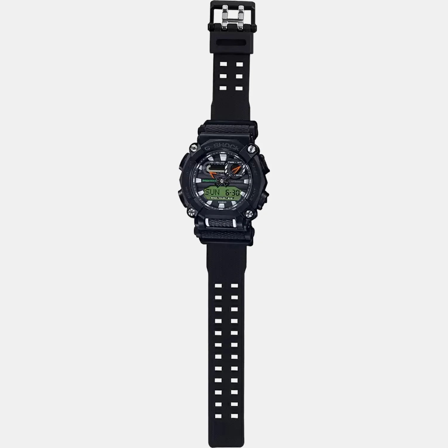 G-Shock Men Quartz Black Dial Analog-Digital Resin Watch G1050 - Image 6