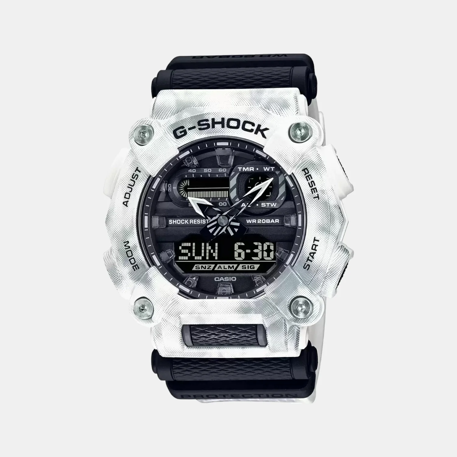 G-Shock Men Quartz Black Dial Analog-Digital Resin Watch G1191