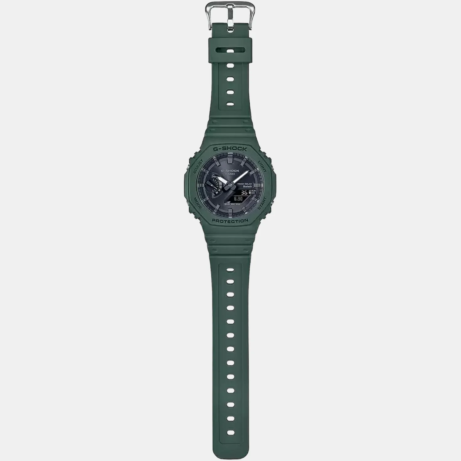 G-Shock Men Quartz Black Dial Analog-Digital Resin Watch G1244 - Image 6