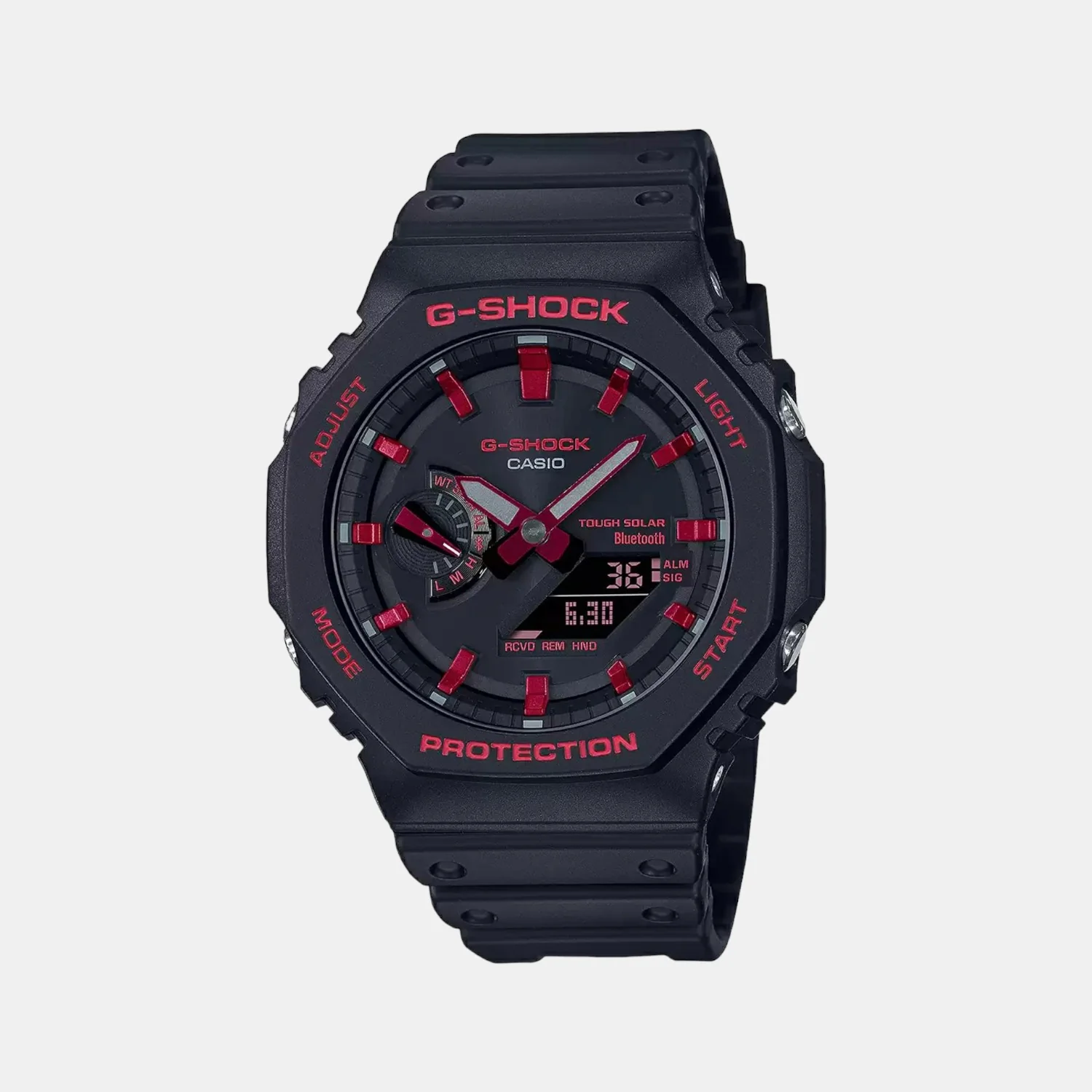 G-Shock Men Quartz Black Dial Analog-Digital Resin Watch G1307