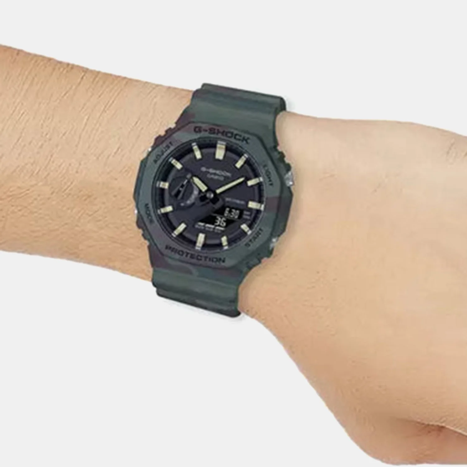 G-Shock Men Quartz Black Dial Analog-Digital Resin Watch G1312 - Image 2