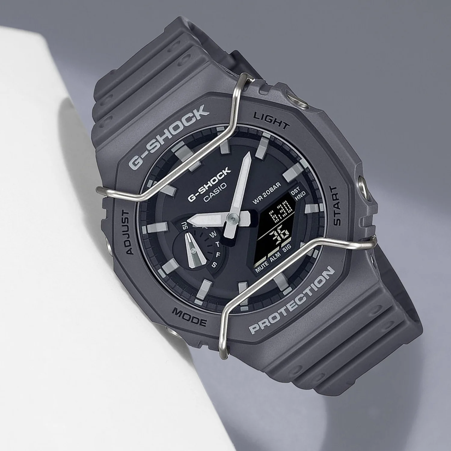 G-Shock Men Quartz Black Dial Analog-Digital Resin Watch G1340 - Image 7