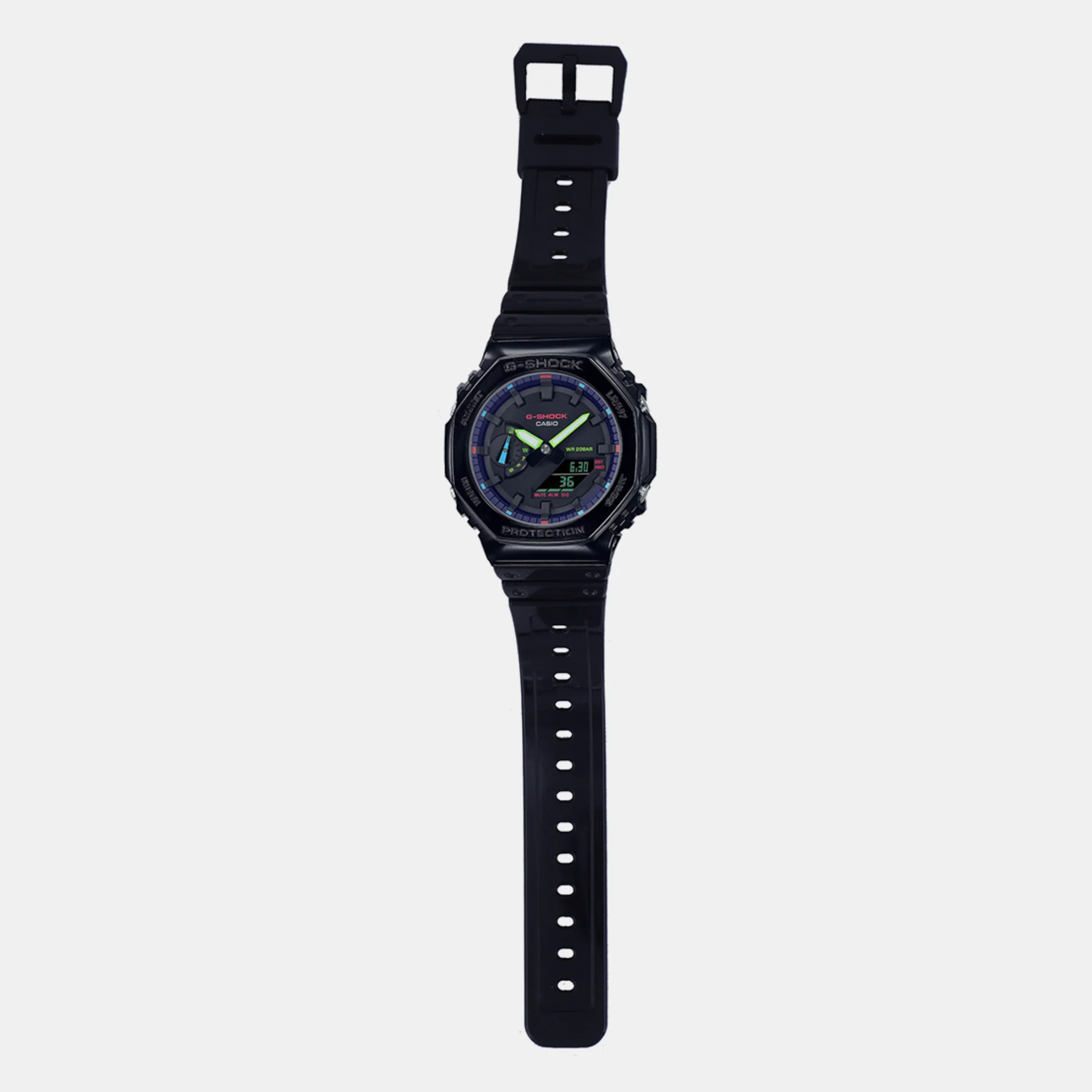 G-Shock Men Quartz Black Dial Analog-Digital Resin Watch G1367 - Image 5