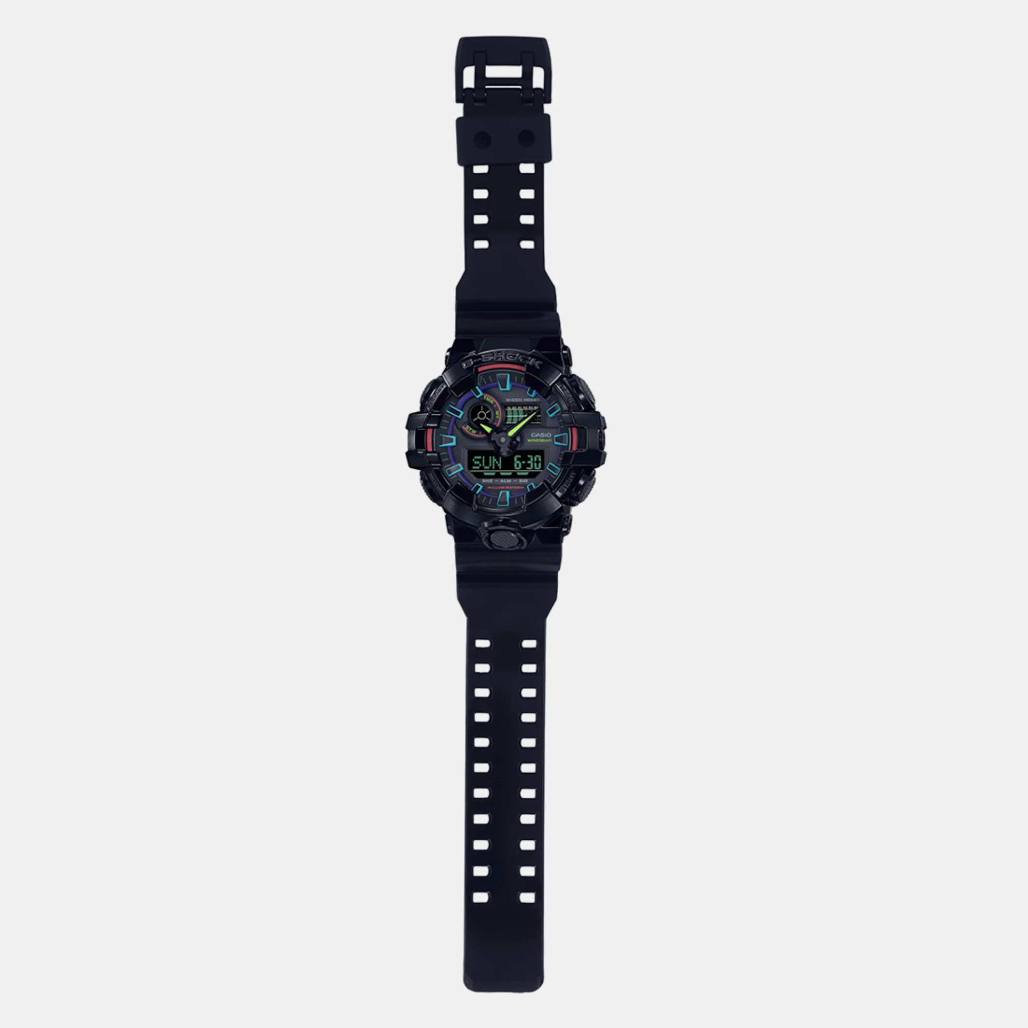 G-Shock Men Quartz Black Dial Analog-Digital Resin Watch G1369 - Image 5