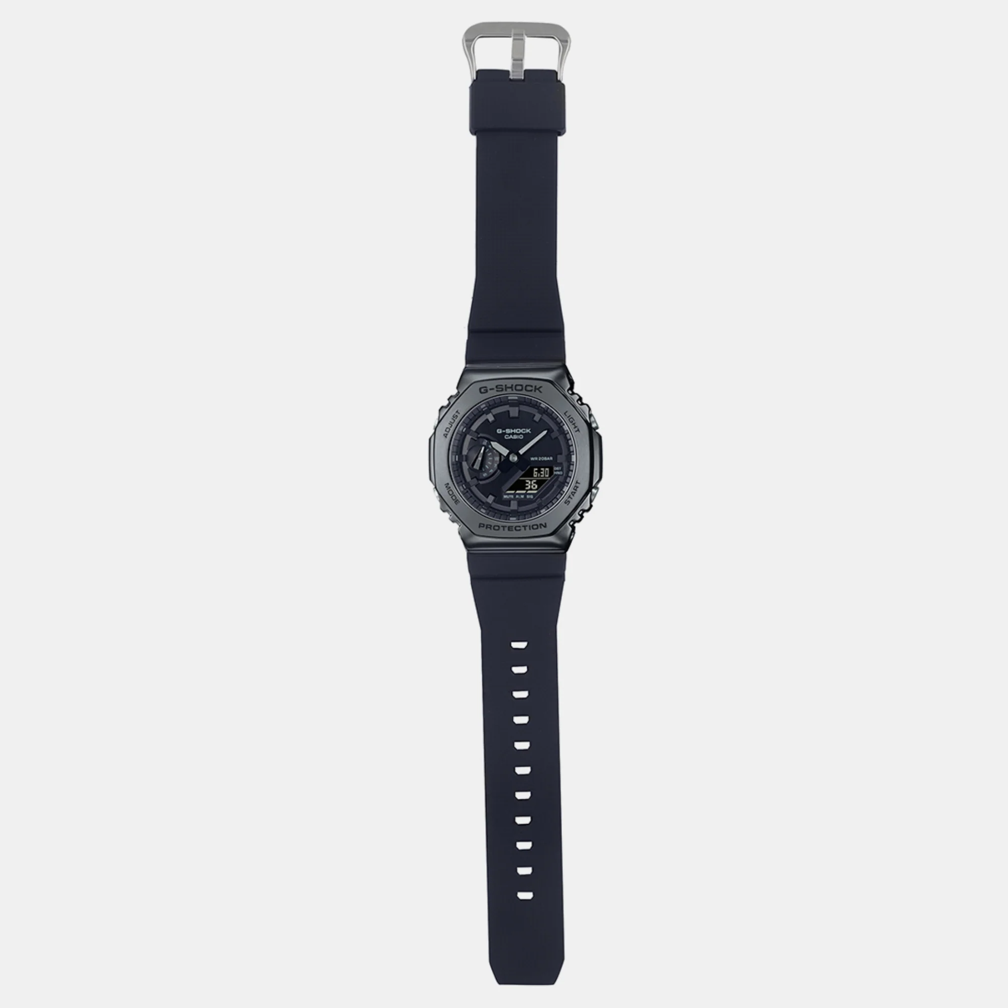 G-Shock Men Quartz Black Dial Analog-Digital Resin Watch G1371 - Image 6