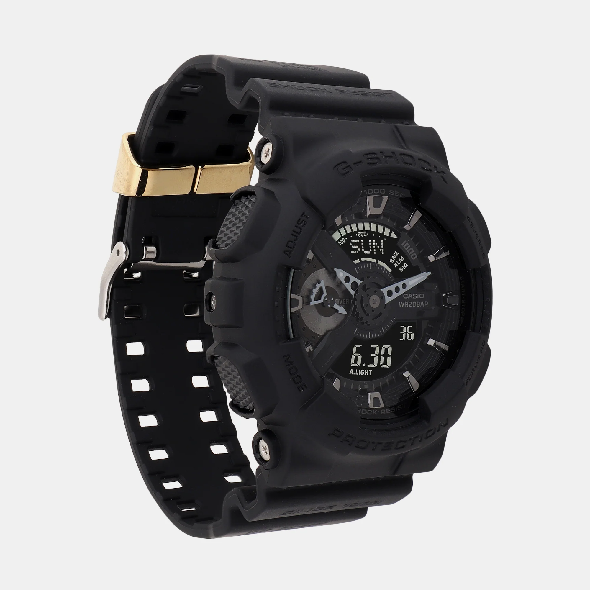 G-Shock Men Quartz Black Dial Analog-Digital Resin Watch G1411 - Image 3