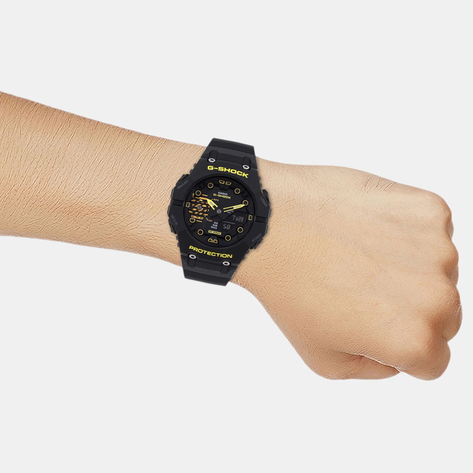 G-Shock Men Quartz Black Dial Analog-Digital Resin Watch G1485 - Image 7