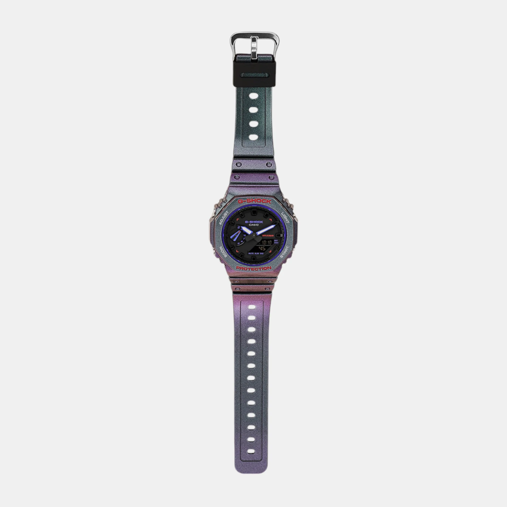 G-Shock Men Quartz Black Dial Analog-Digital Resin Watch G1496 - Image 7