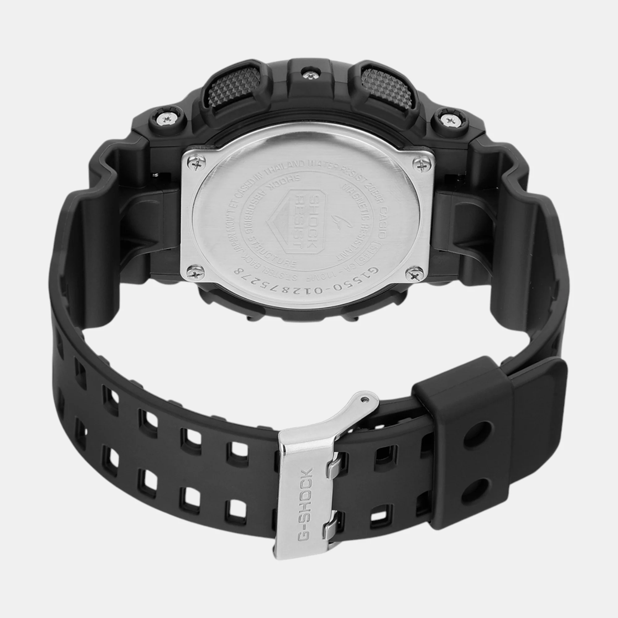 G-Shock Men Quartz Black Dial Analog-Digital Resin Watch G1550 - Image 7