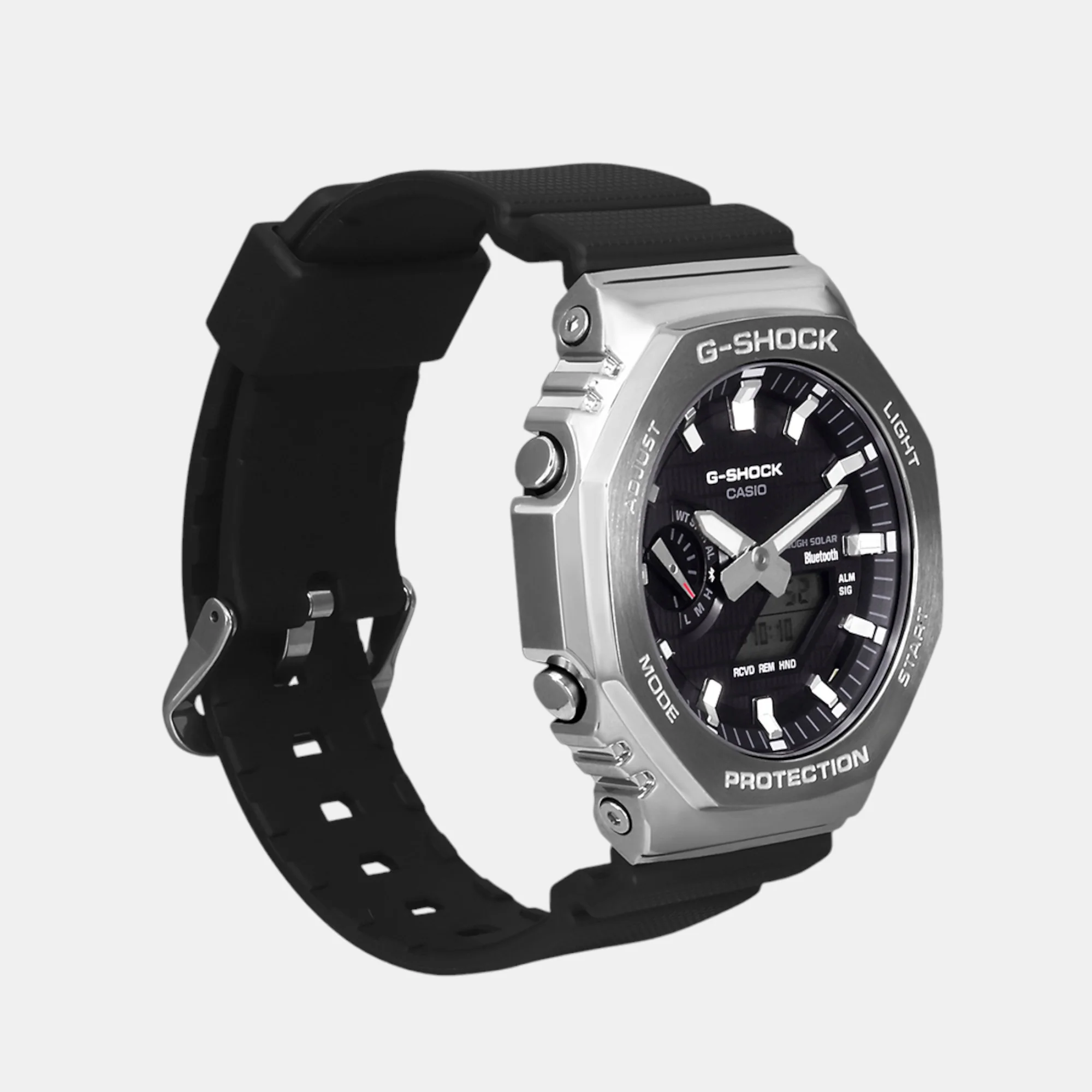 G-Shock Men Quartz Black Dial Analog-Digital Resin Watch G1581 - Image 4
