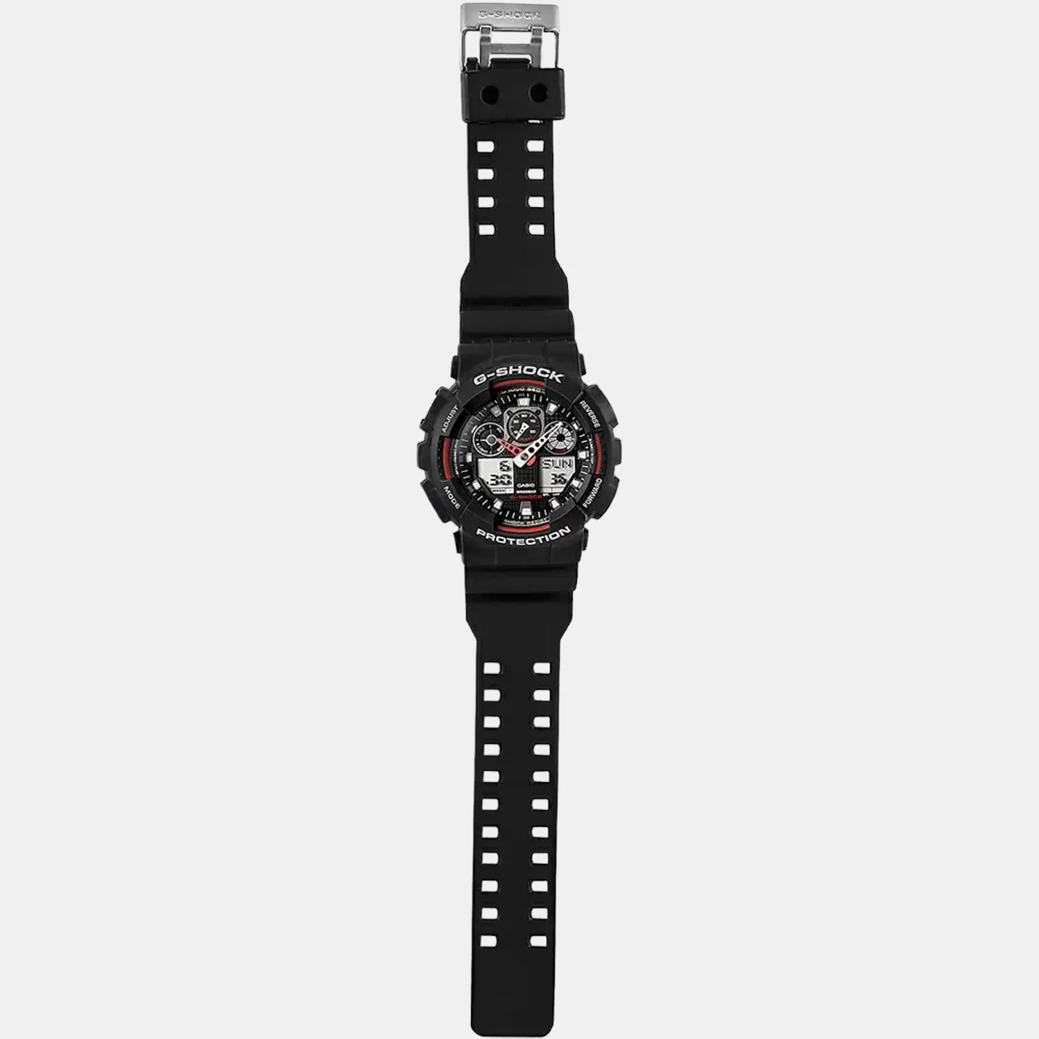 G-Shock Men Quartz Black Dial Analog-Digital Resin Watch G272 - Image 7