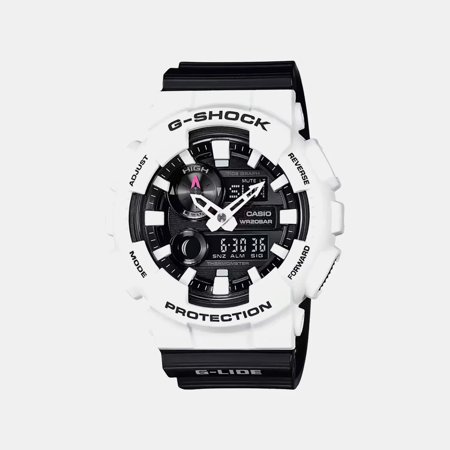 G-Shock Men Quartz Black Dial Analog-Digital Resin Watch G678