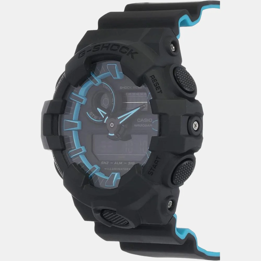 G-Shock Men Quartz Black Dial Analog-Digital Resin Watch G762 - Image 2