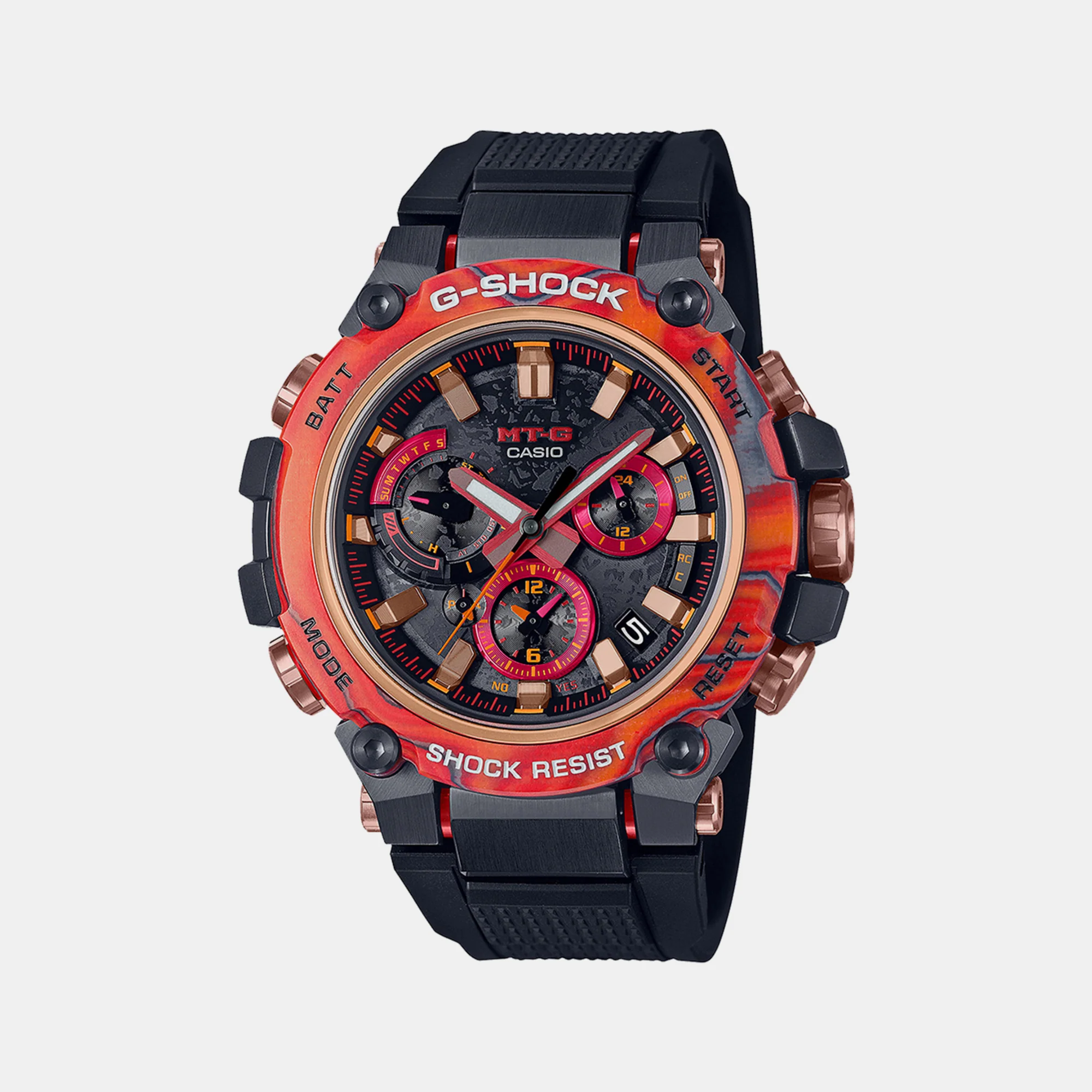 G-Shock Men Quartz Black Dial Analog Resin Watch G1333