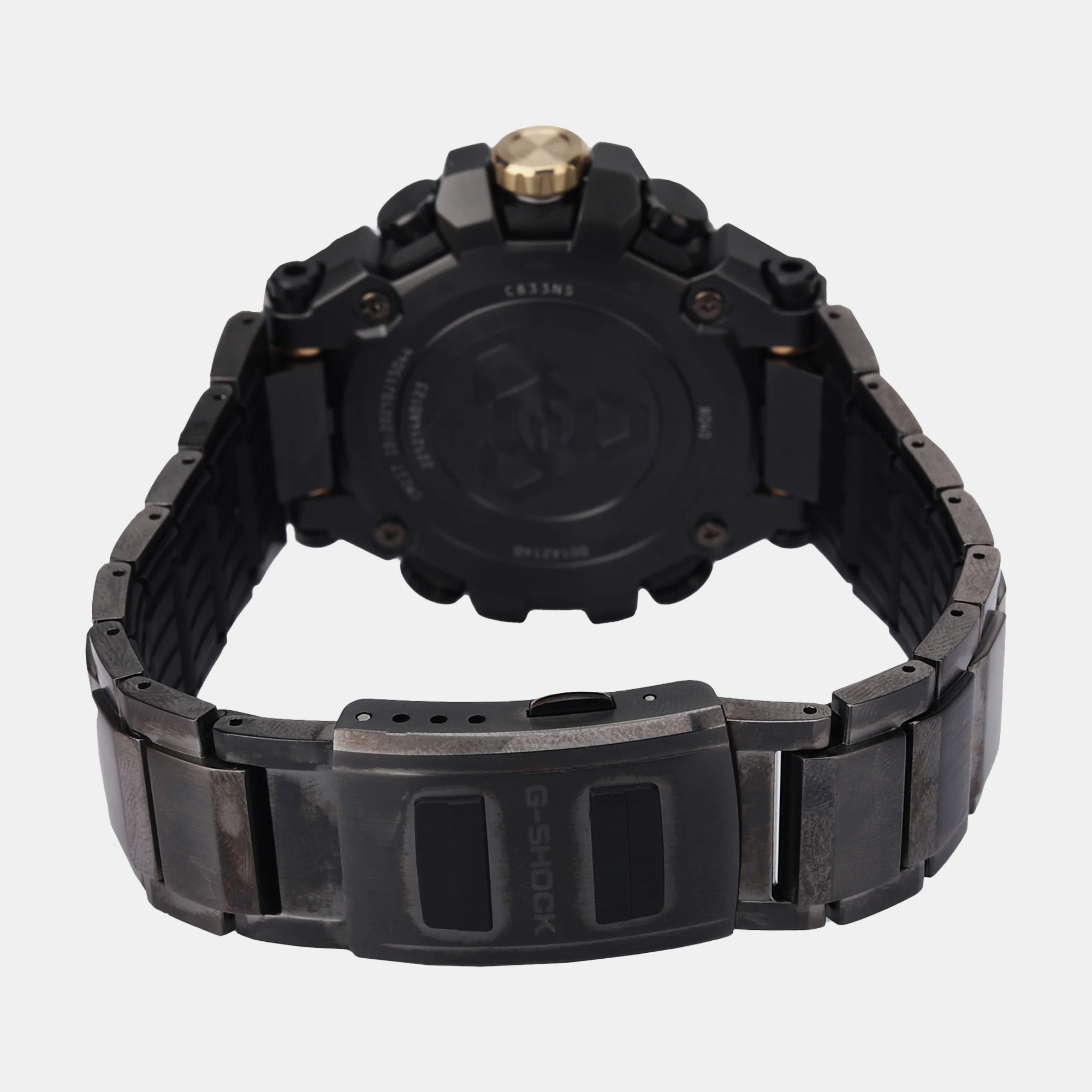 G-Shock Men Quartz Black Dial Analog Stainless Steel Watch G1323 - Image 5