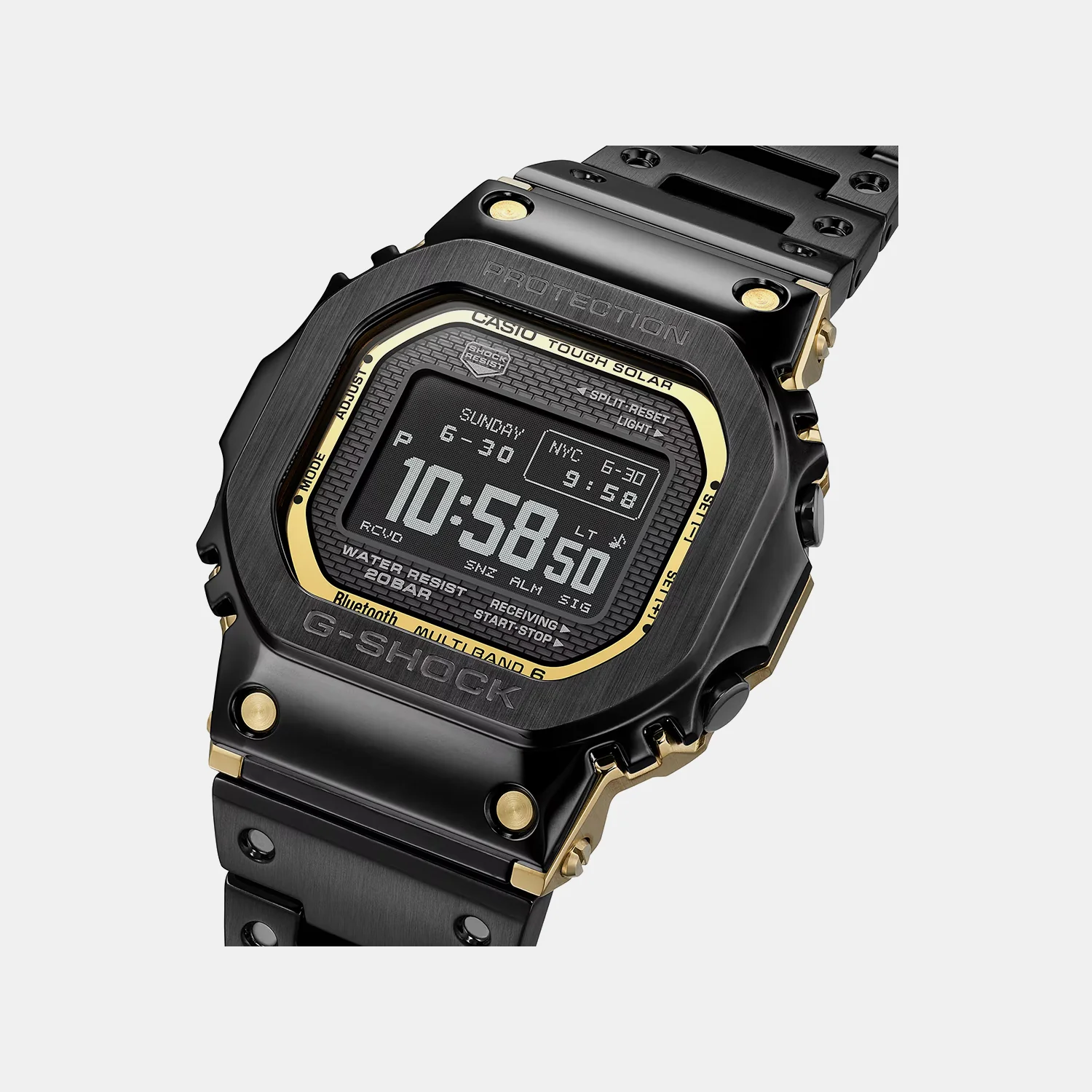 G-shock Men Quartz Black Dial Digital Metal Watch G1767 - Image 4
