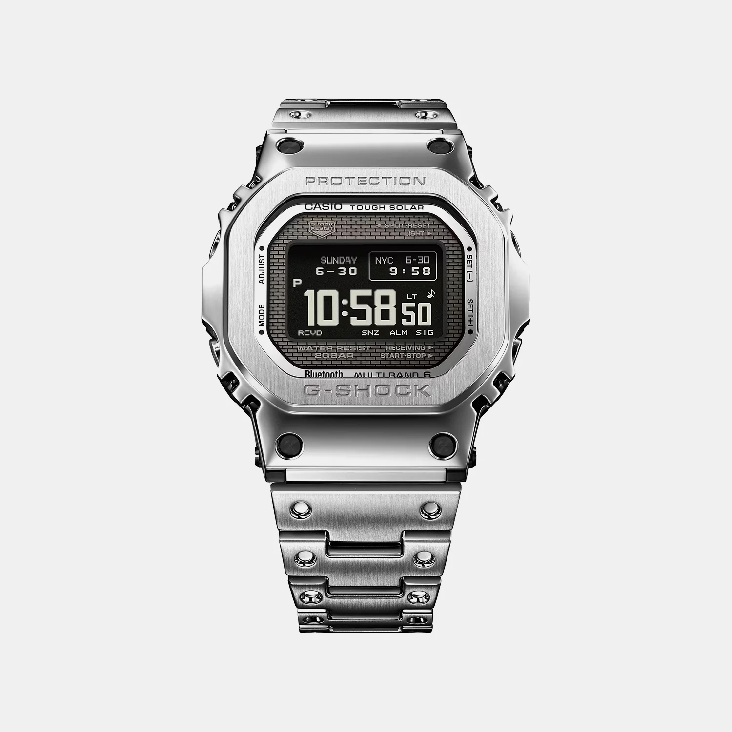 G-shock Men Quartz Black Dial Digital Metal Watch G1768 - Image 2