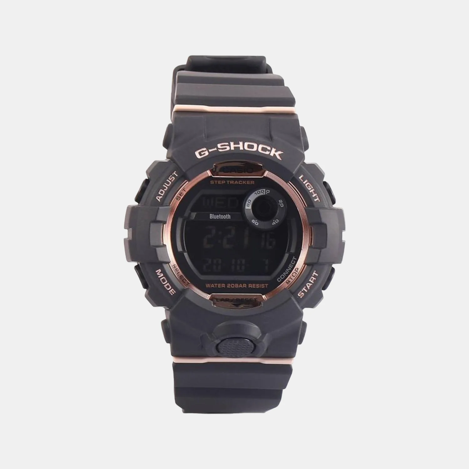 G-Shock Men Quartz Black Dial Digital Resin Watch G1042