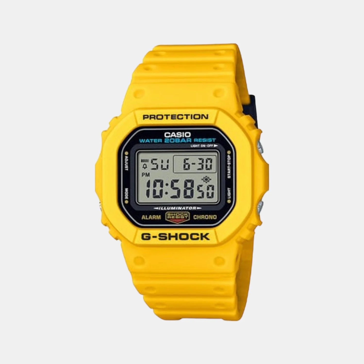 G-Shock Men Quartz Black Dial Digital Resin Watch G1174