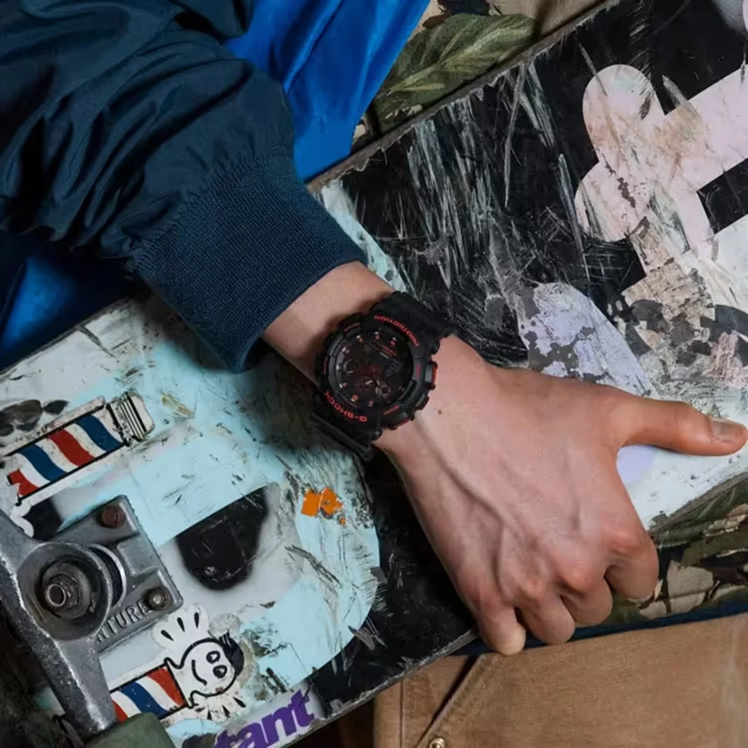 G-Shock Men Quartz Black Dial Digital Resin Watch G1310 - Image 7