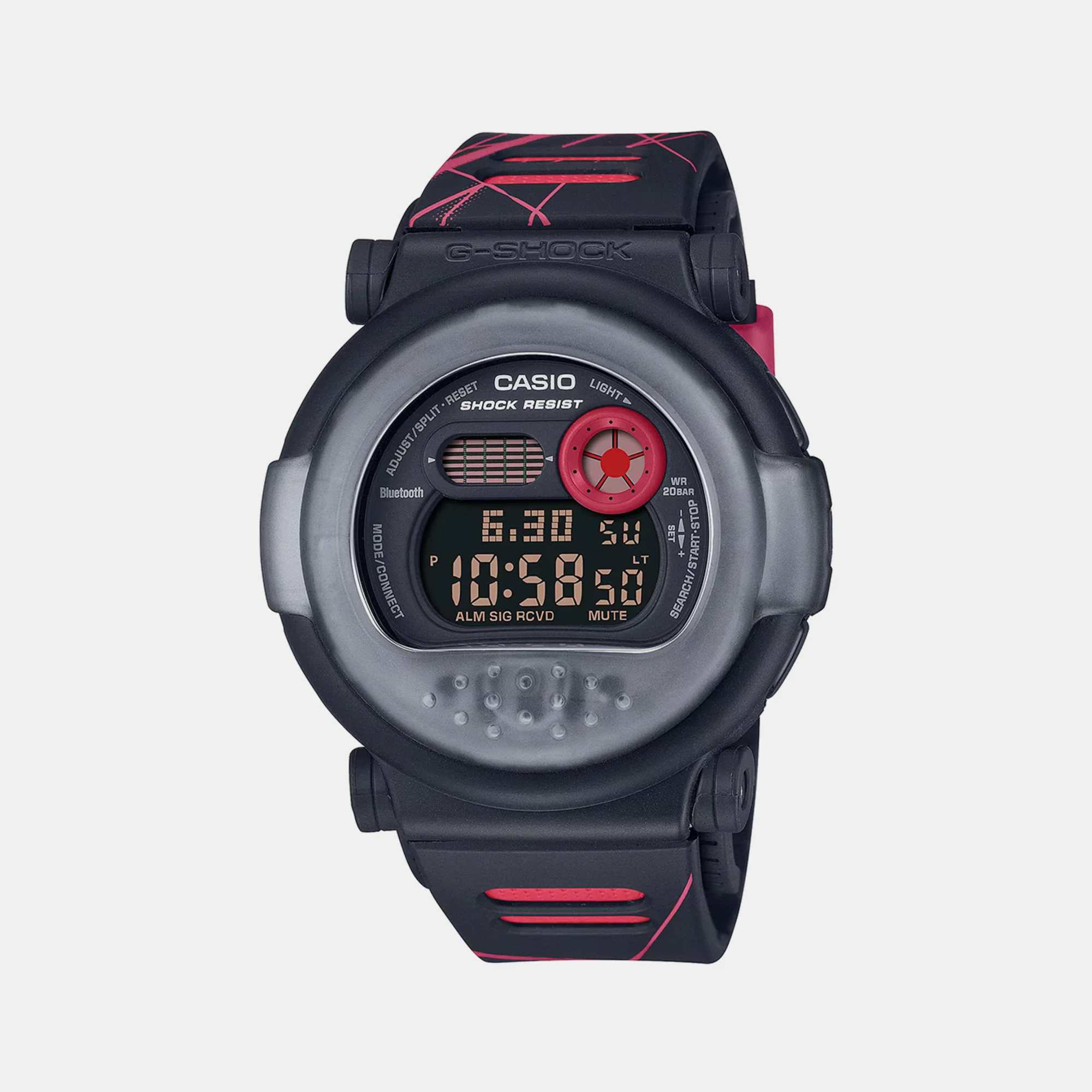 G-Shock Men Quartz Black Dial Digital Resin Watch G1342 - Image 2