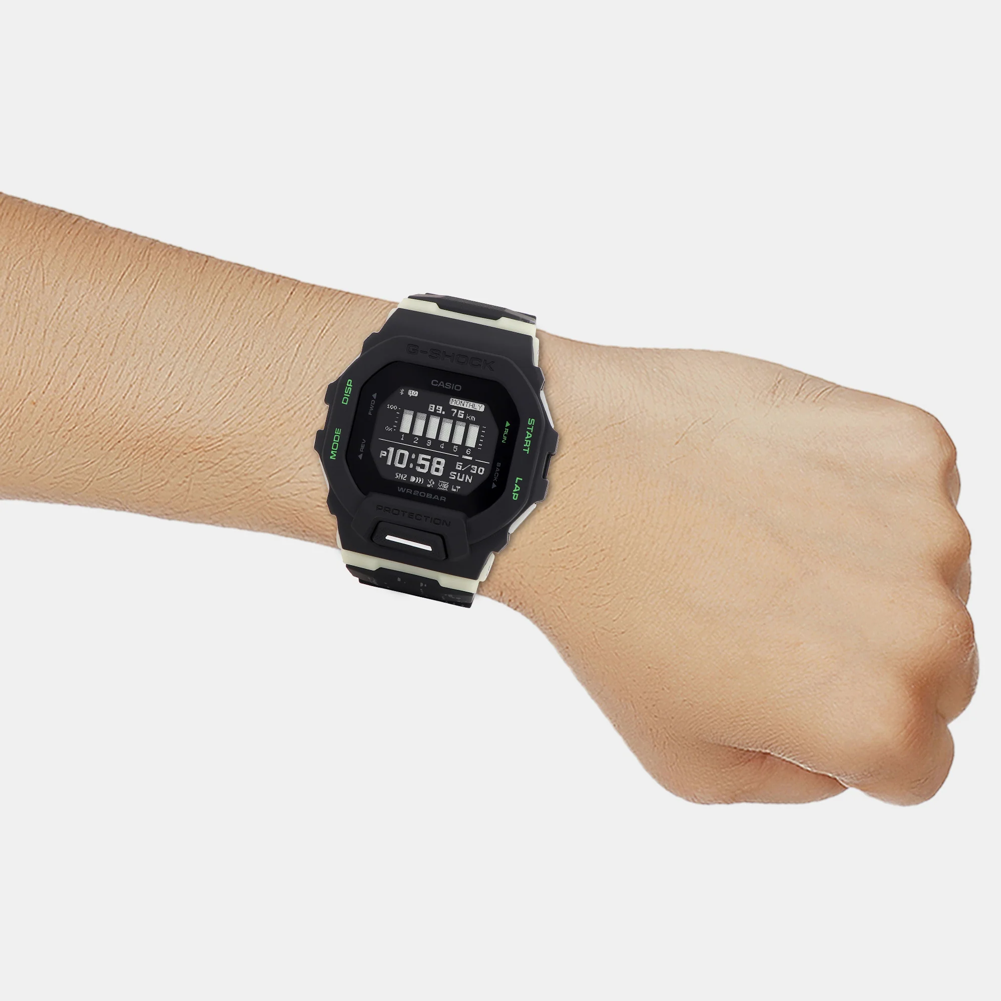 G-Shock Men Quartz Black Dial Digital Resin Watch G1416 - Image 7