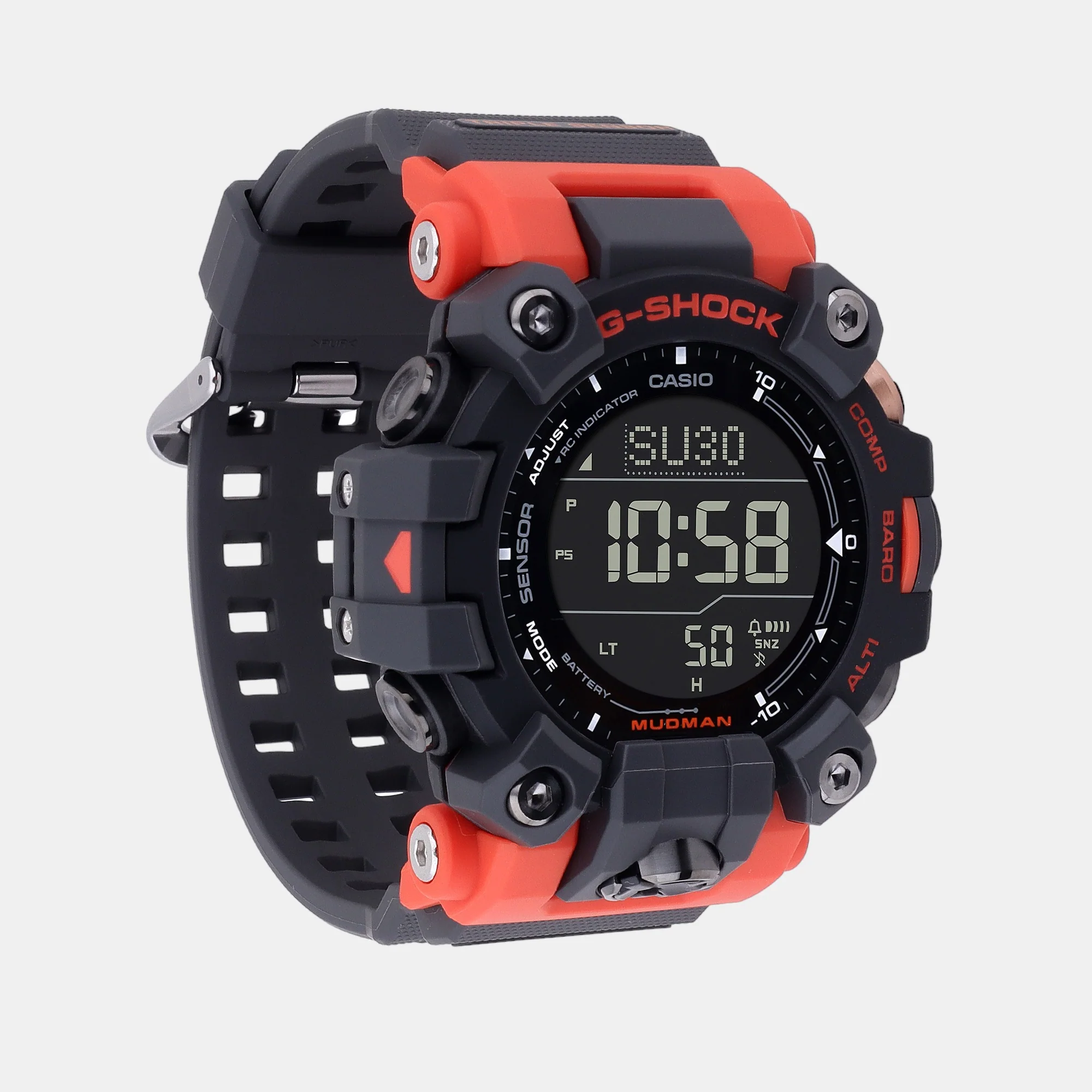 G-Shock Men Quartz Black Dial Digital Resin Watch G1443 - Image 5