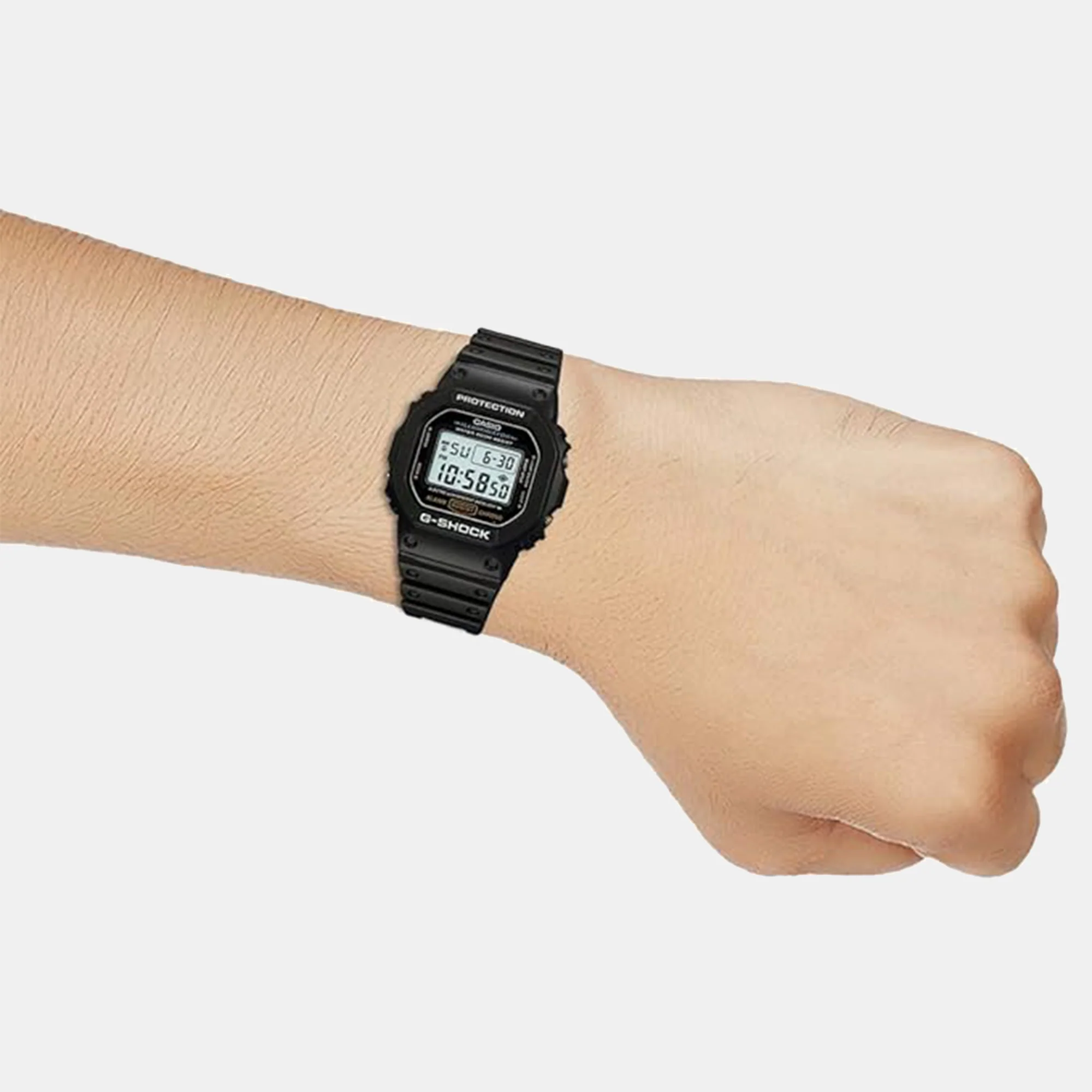 G-Shock Men Quartz Black Dial Digital Resin Watch G1514 - Image 7
