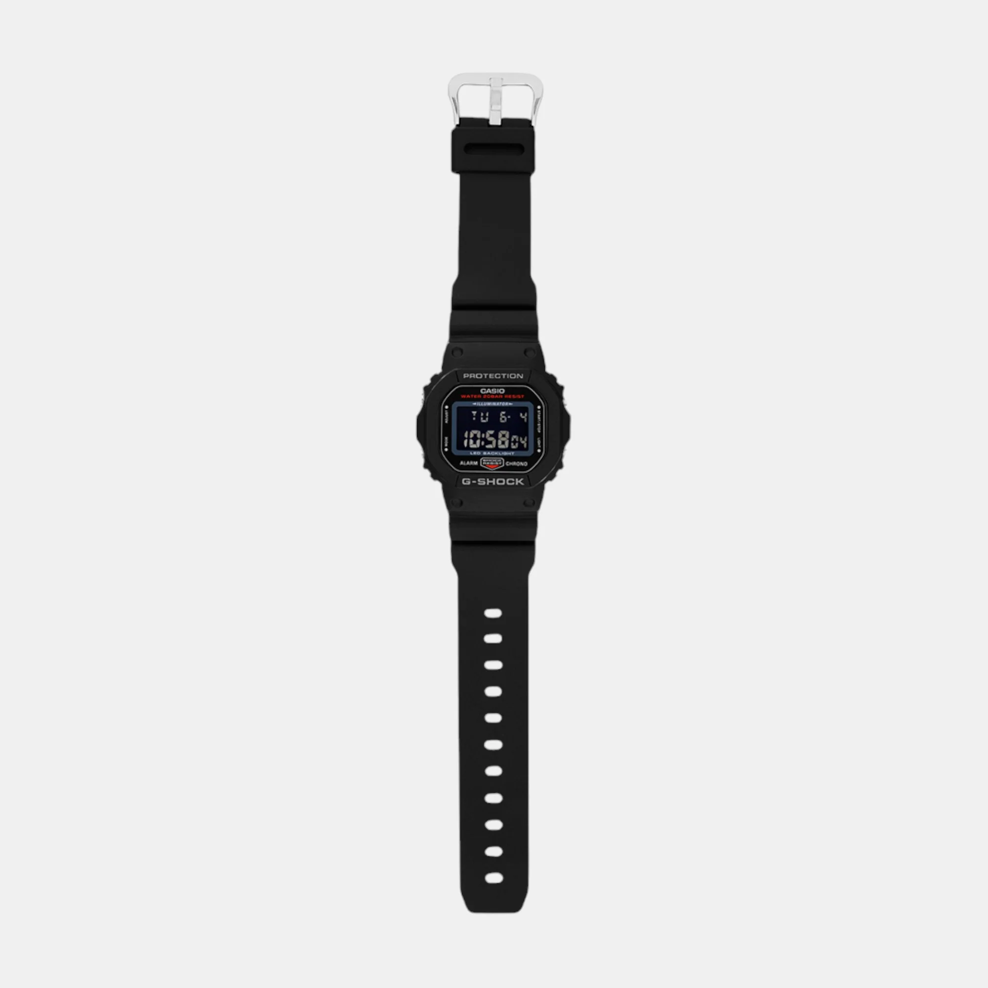 G-Shock Men Quartz Black Dial Digital Resin Watch G1515 - Image 8