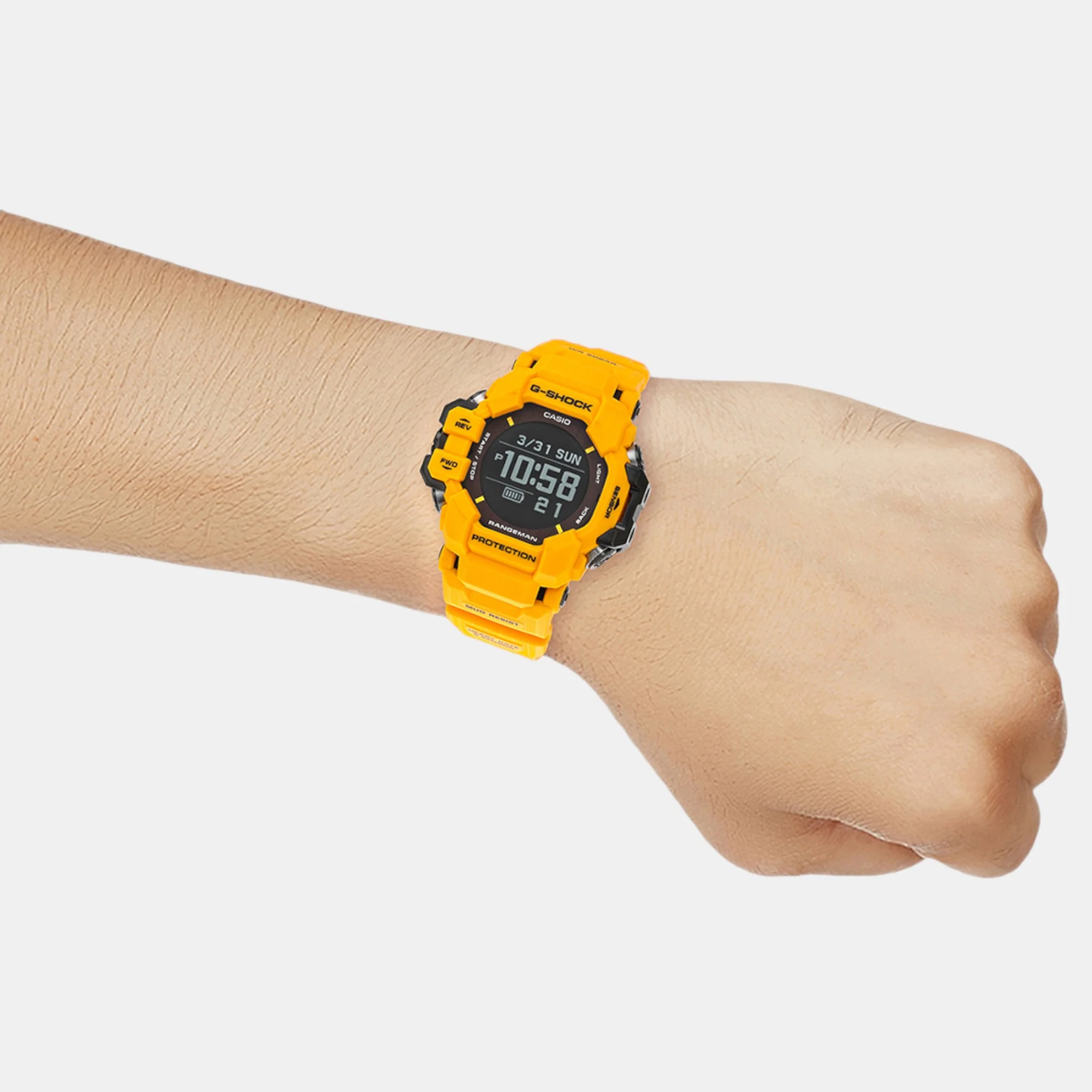 G-Shock Men Quartz Black Dial Digital Resin Watch G1530 - Image 8