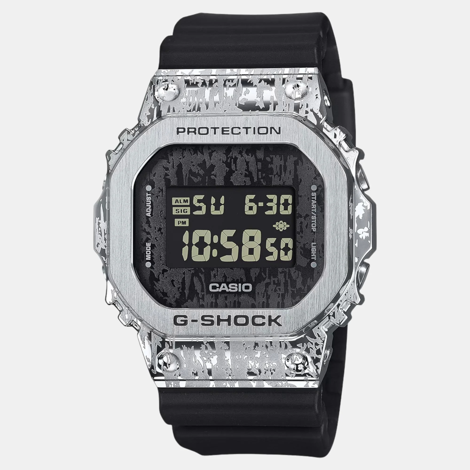 G-Shock Men Quartz Black Dial Digital Resin Watch G1540 - Image 2