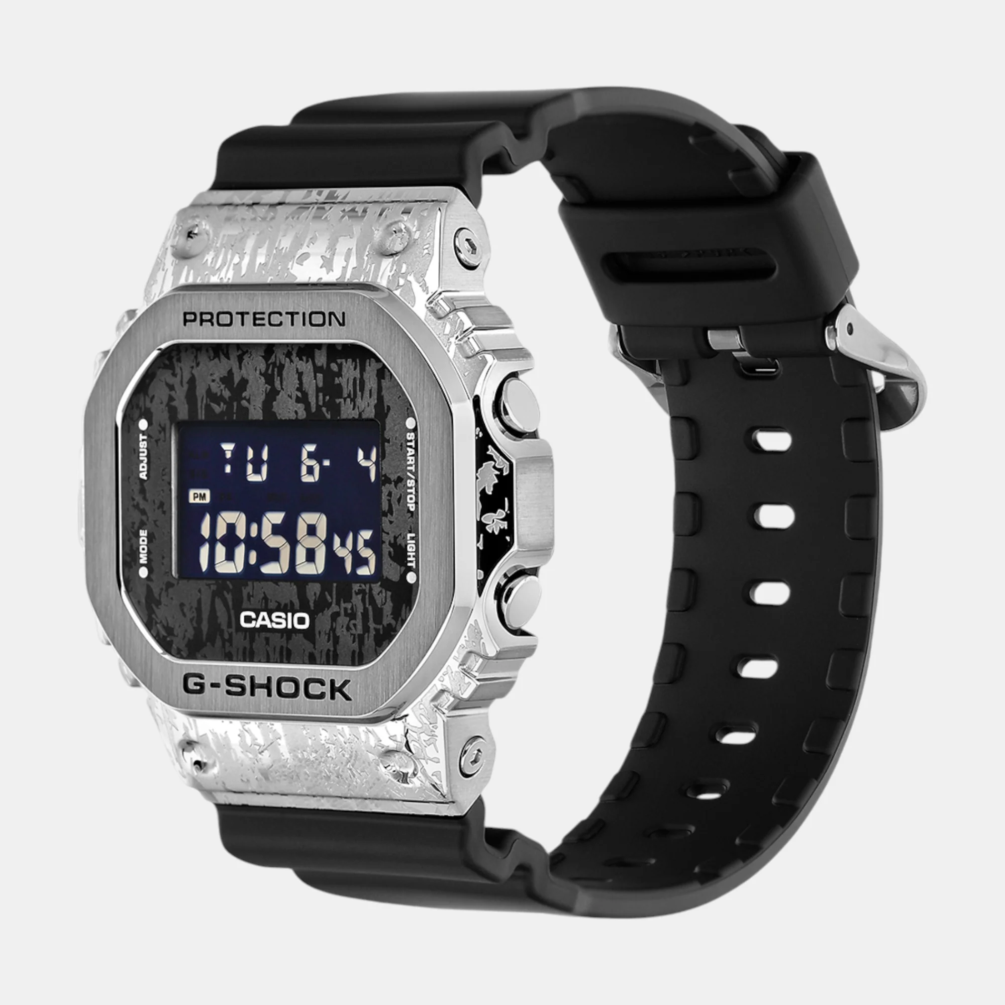 G-Shock Men Quartz Black Dial Digital Resin Watch G1540 - Image 4