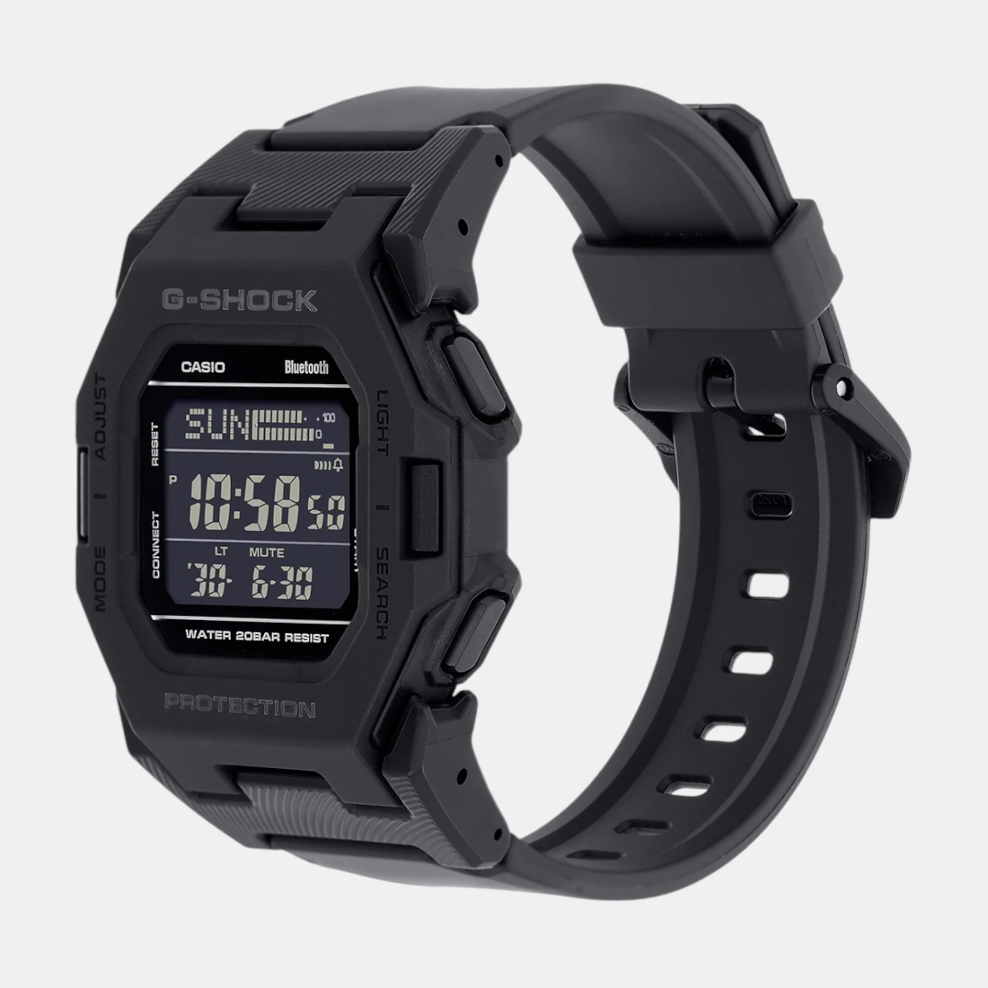 G-Shock Men Quartz Black Dial Digital Resin Watch GD-B500-1 G1555 - Image 4