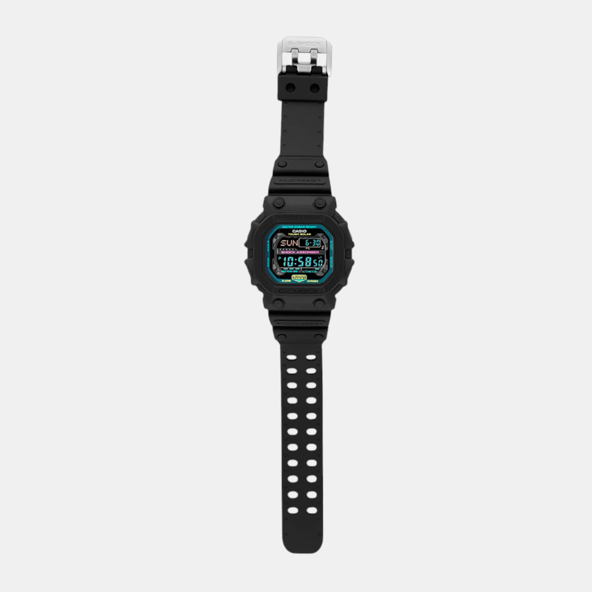 G-Shock Men Quartz Black Dial Digital Resin Watch G1565 - Image 8
