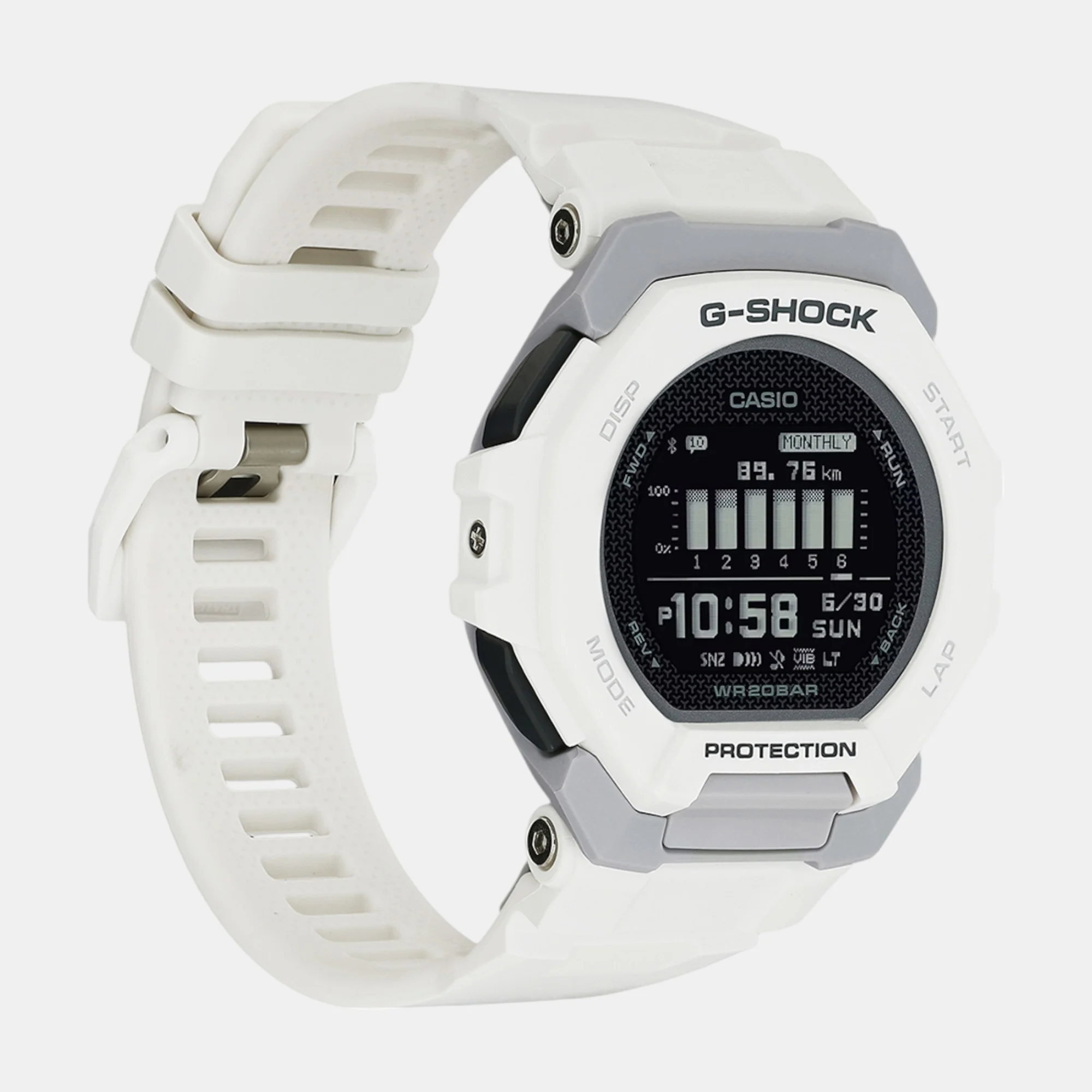 G-Shock Men Quartz Black Dial Digital Resin Watch G1587 - Image 4