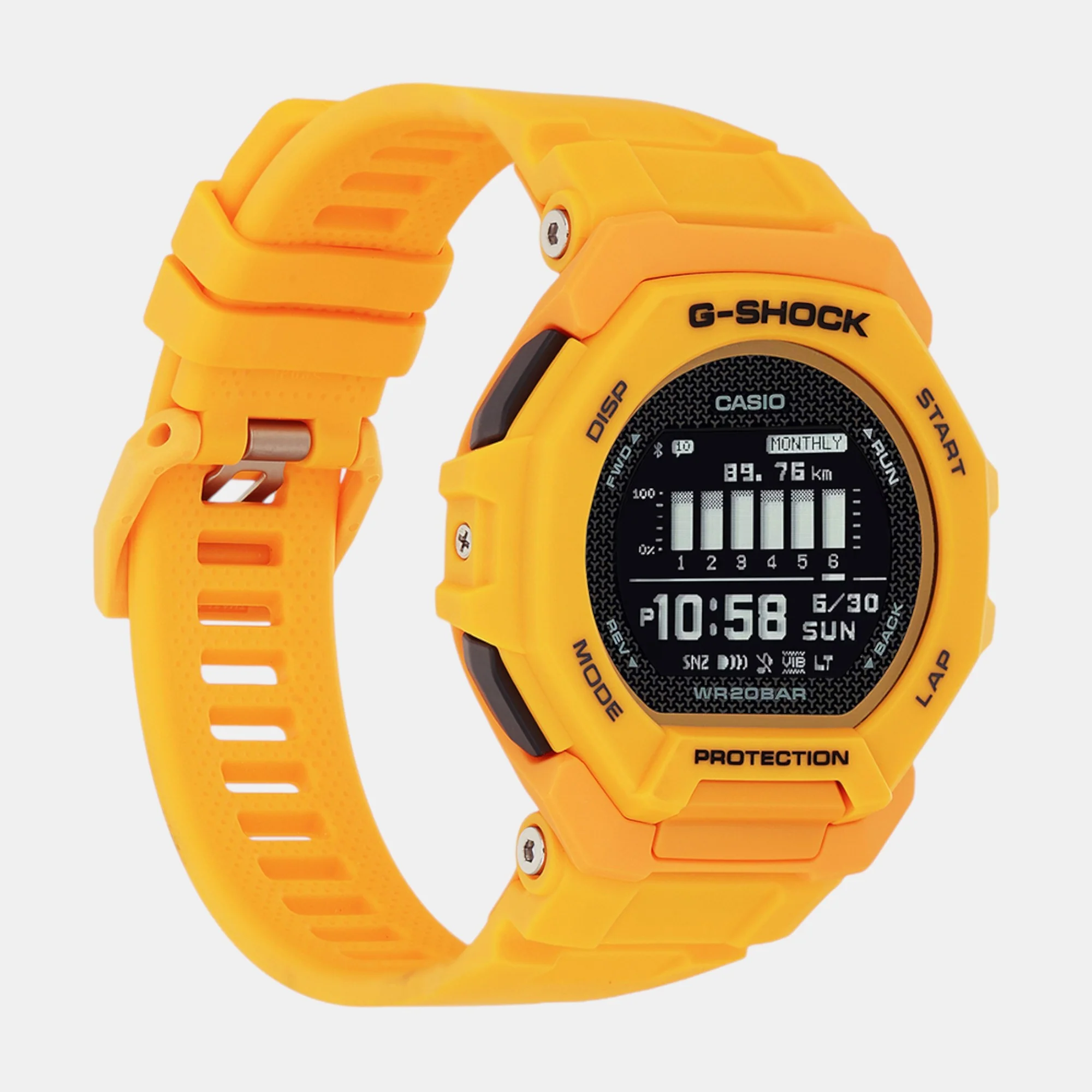 G-Shock Men Quartz Black Dial Digital Resin Watch G1588 - Image 3