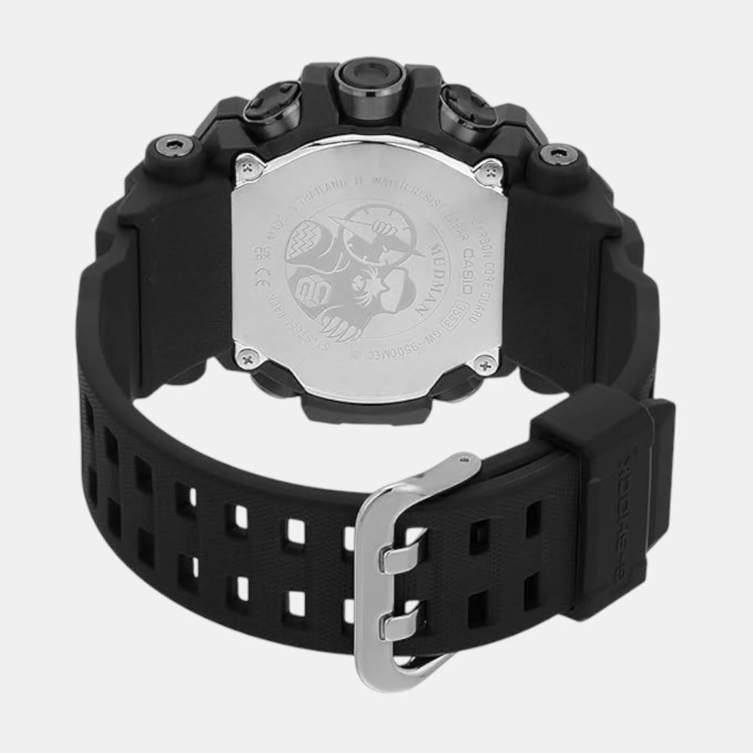 G-Shock Men Quartz Black Dial Digital Resin Watch G1599 - Image 4