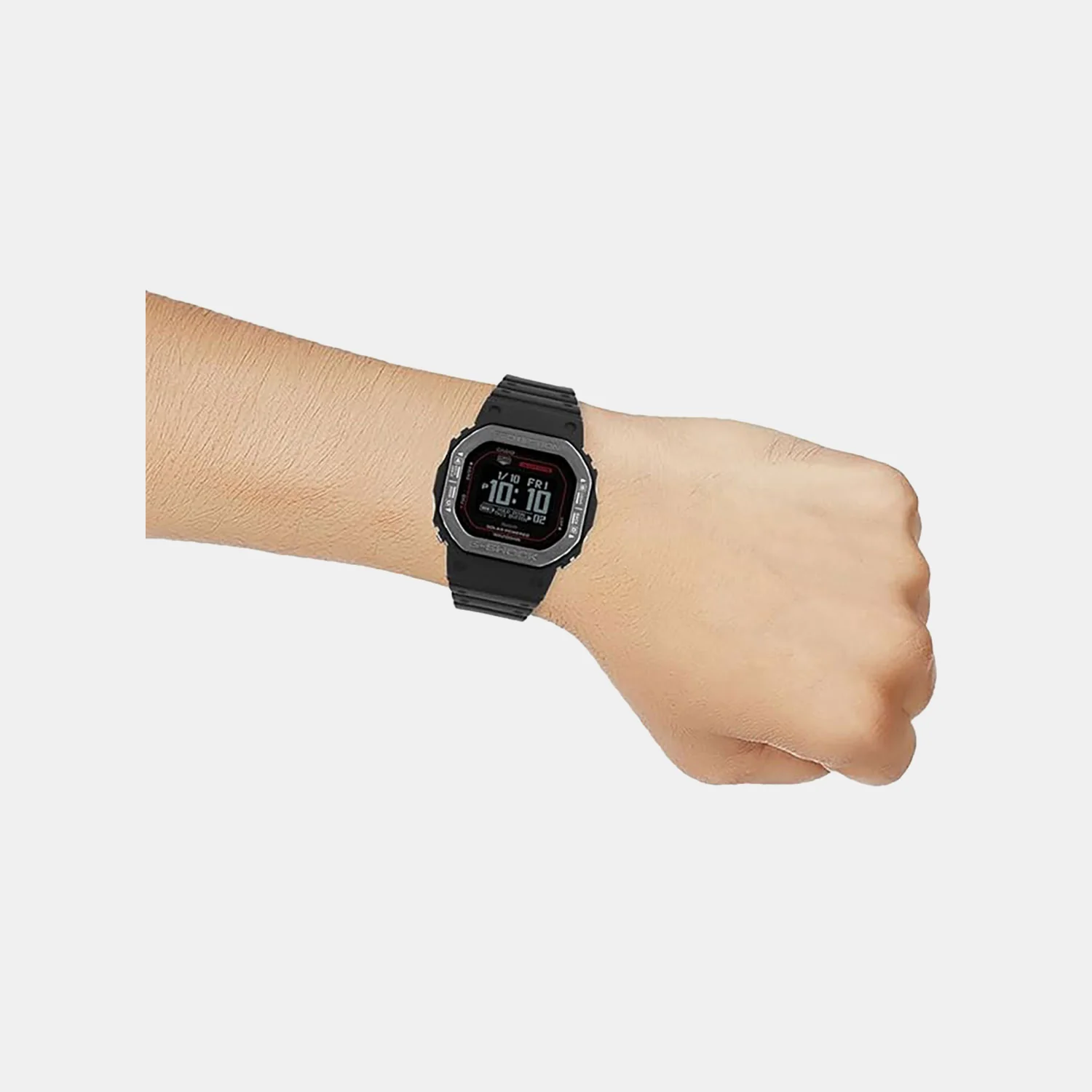 G-Shock Men Quartz Black Dial Digital Resin Watch G1633 - Image 4